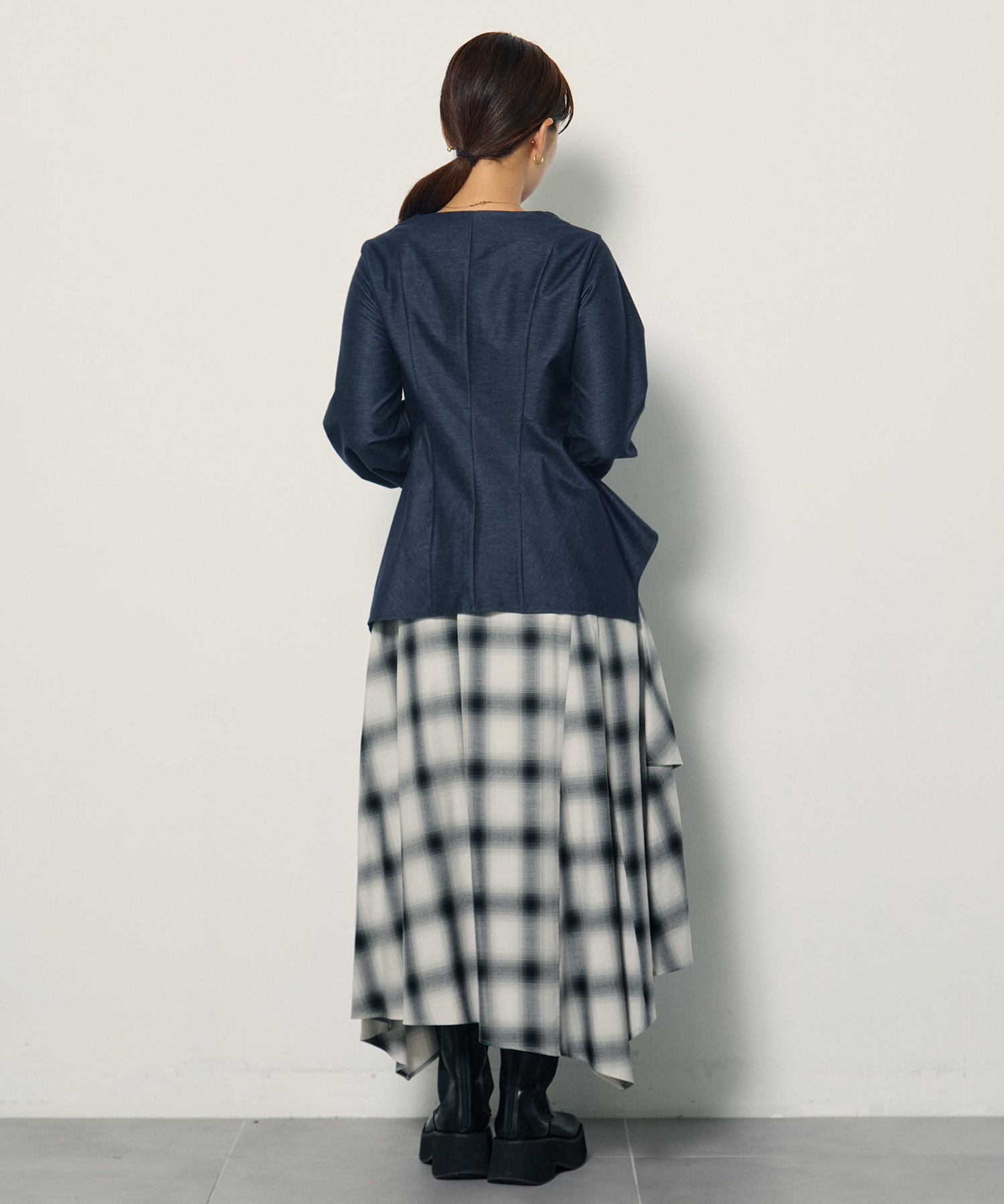 Form Peplum Tops STUDIOUS
