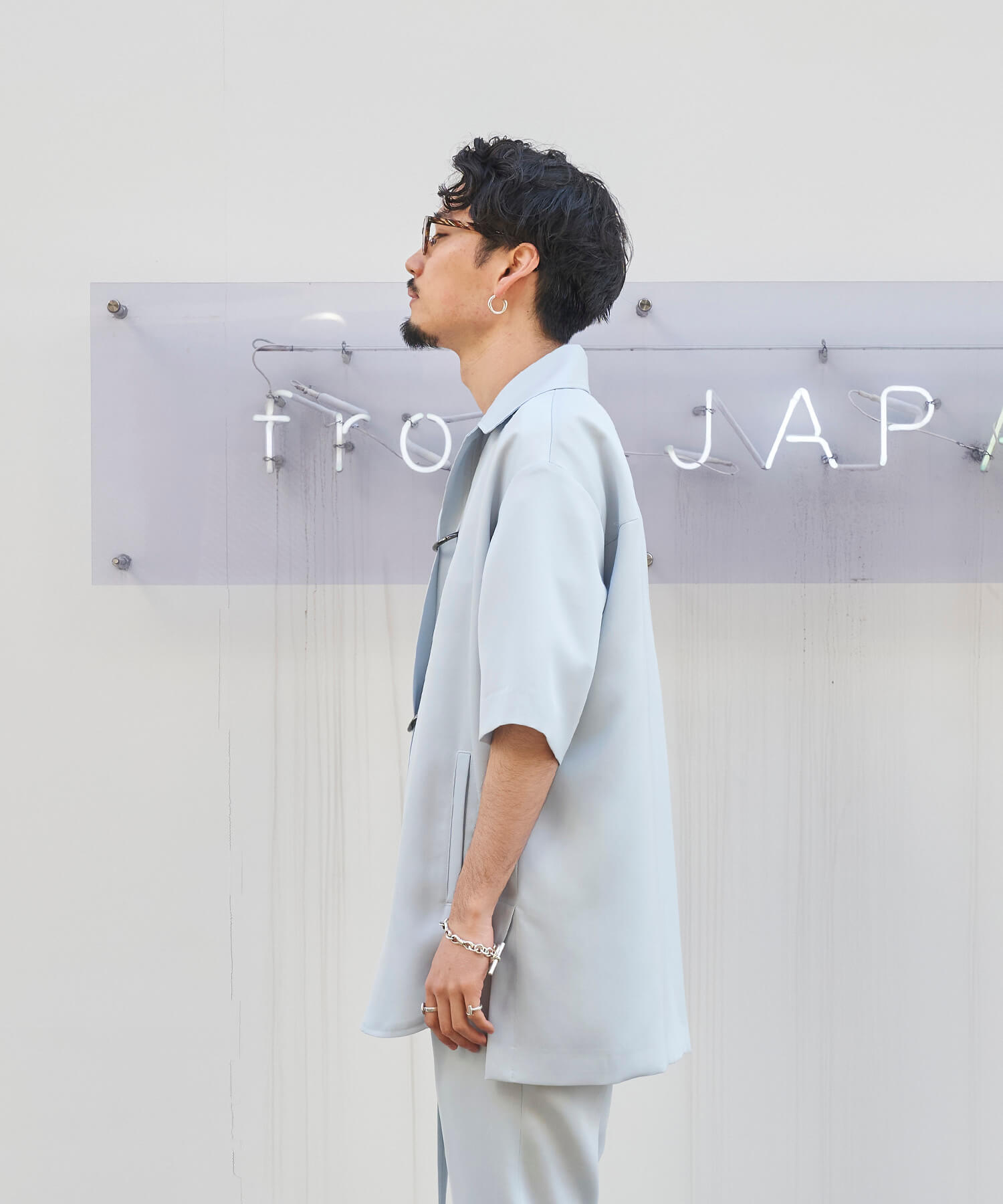 Half Sleeve Ring JKT UJOH HOMME