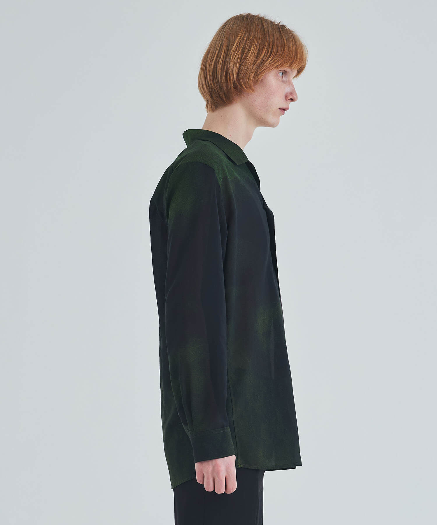 Open Collar IWAMOTO Blouse BED J.W. FORD