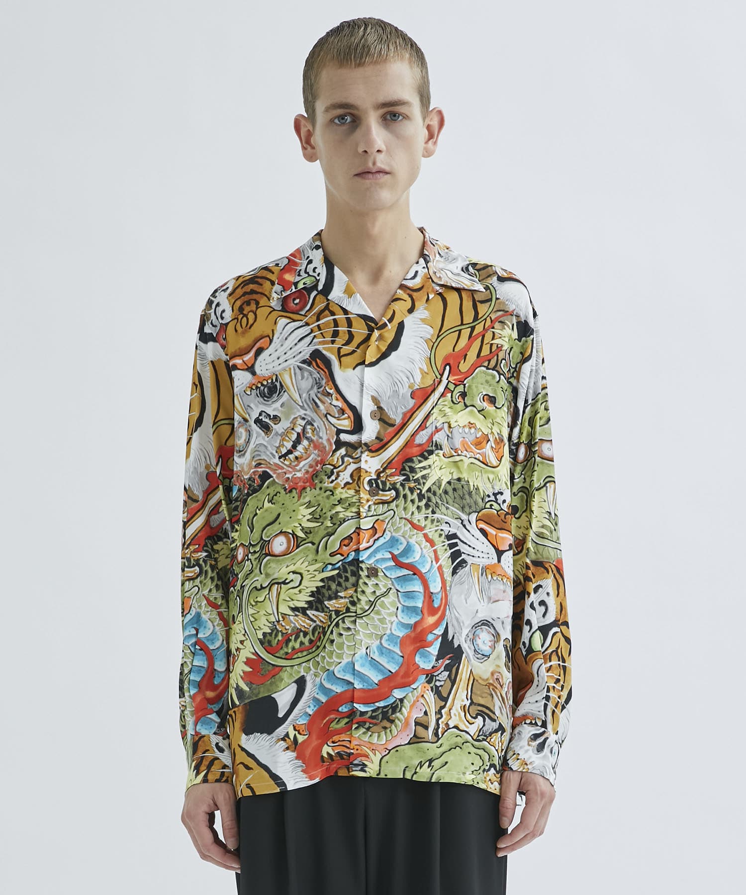 TIM LEHI / HAWAIIAN SHIRT L/S ( TYPE-1 ) WACKO MARIA