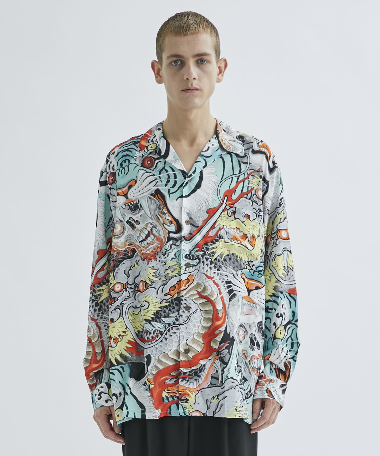 TIM LEHI / HAWAIIAN SHIRT L/S ( TYPE-1 )｜WACKO MARIA