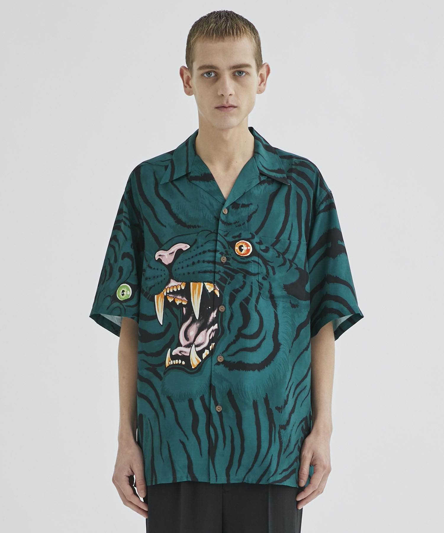 TIM LEHI / S/S HAWAIIAN SHIRT | WACKOMARIA