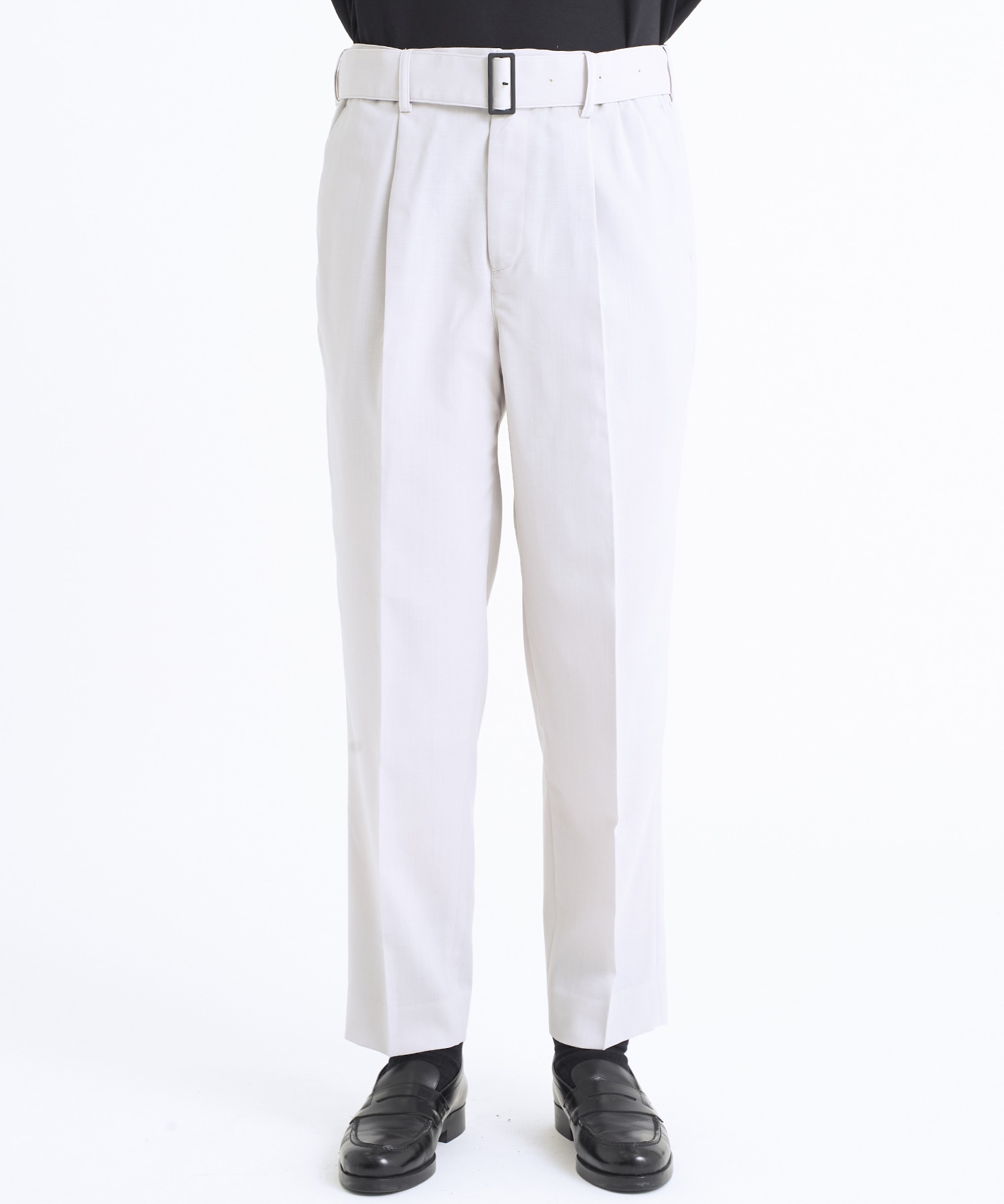 BELTED SLACKS｜CITY