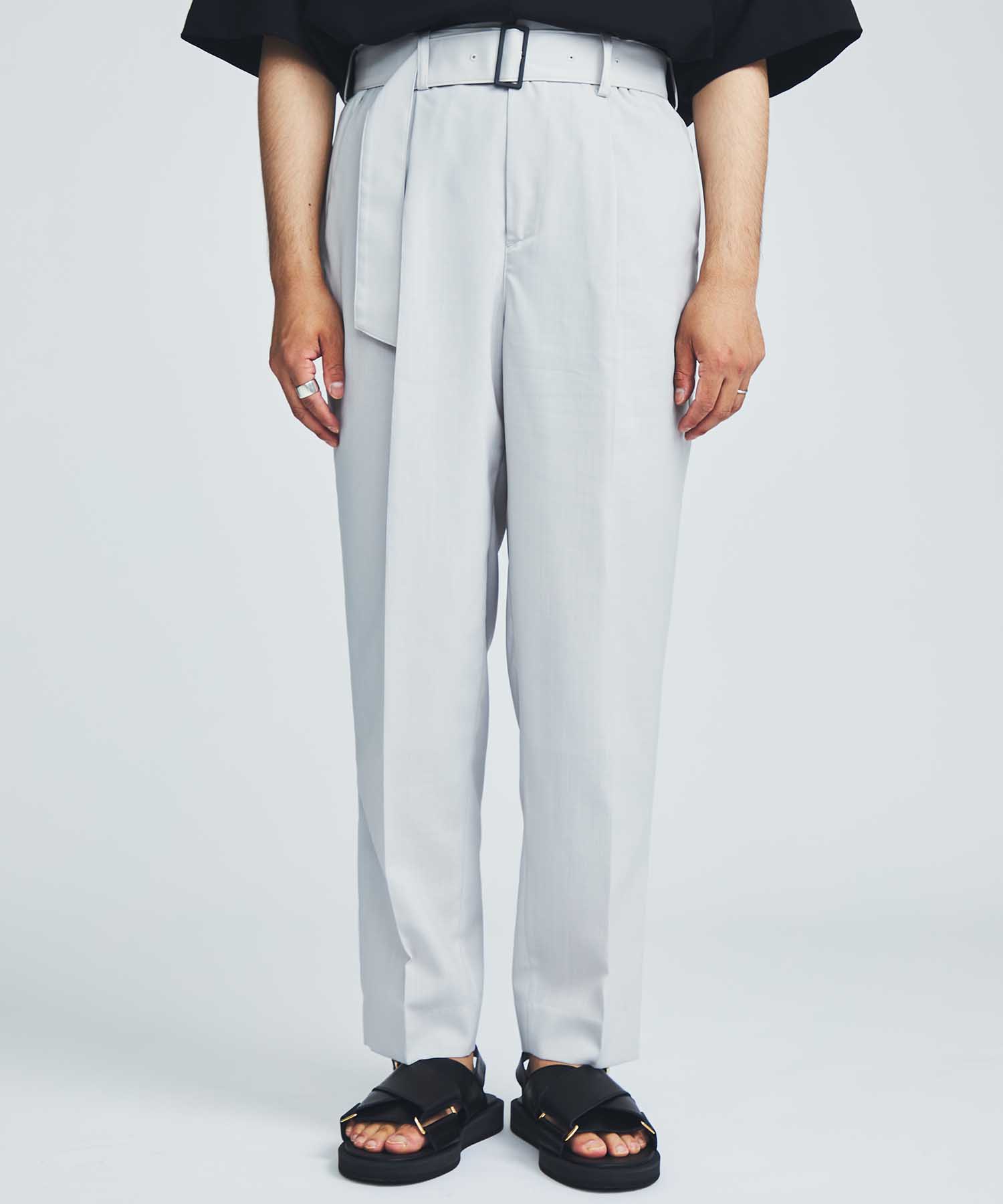 BELTED SLACKS｜CITY