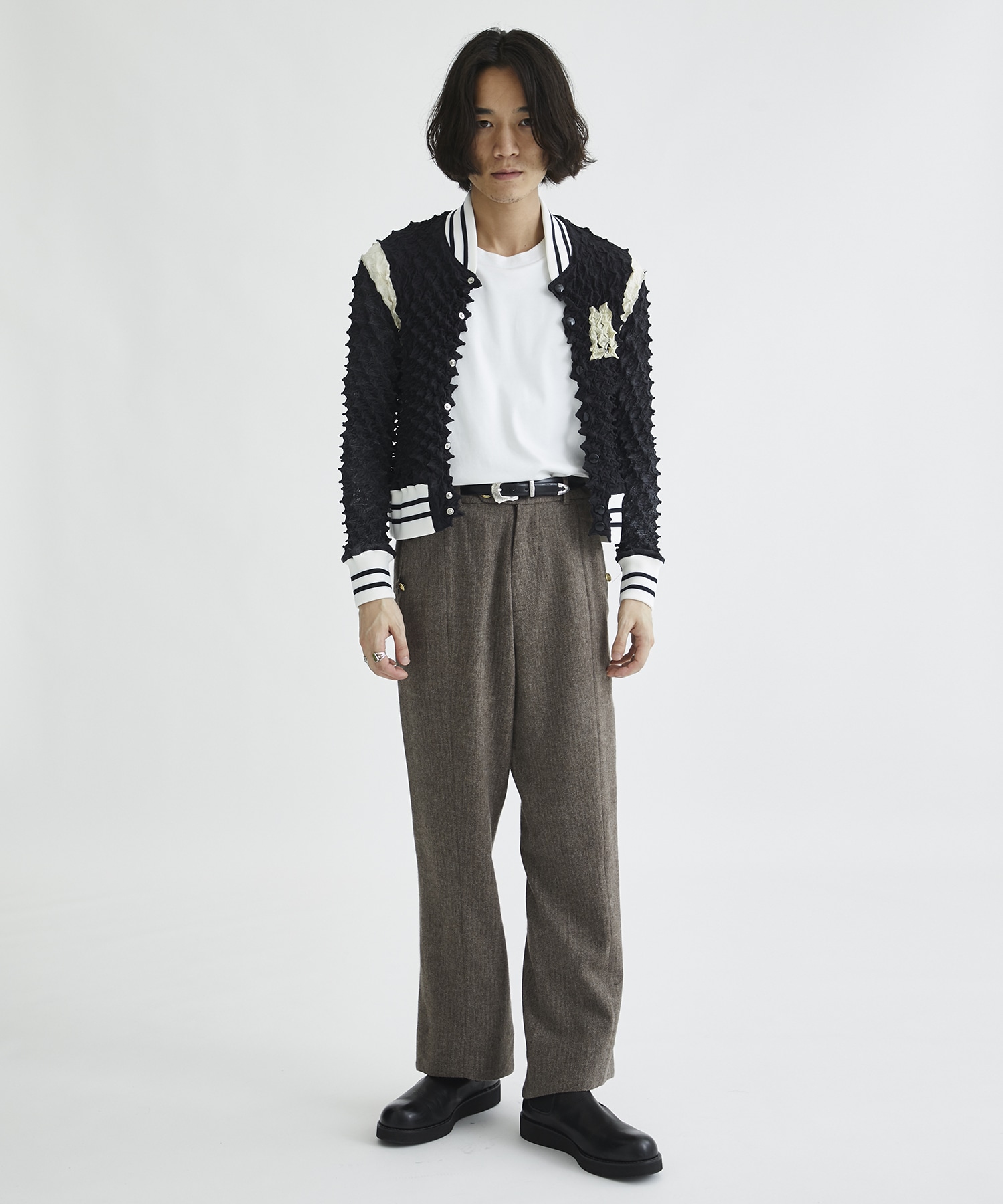 MASU 23ss popcorn spiky jacket - ジャケット・アウター