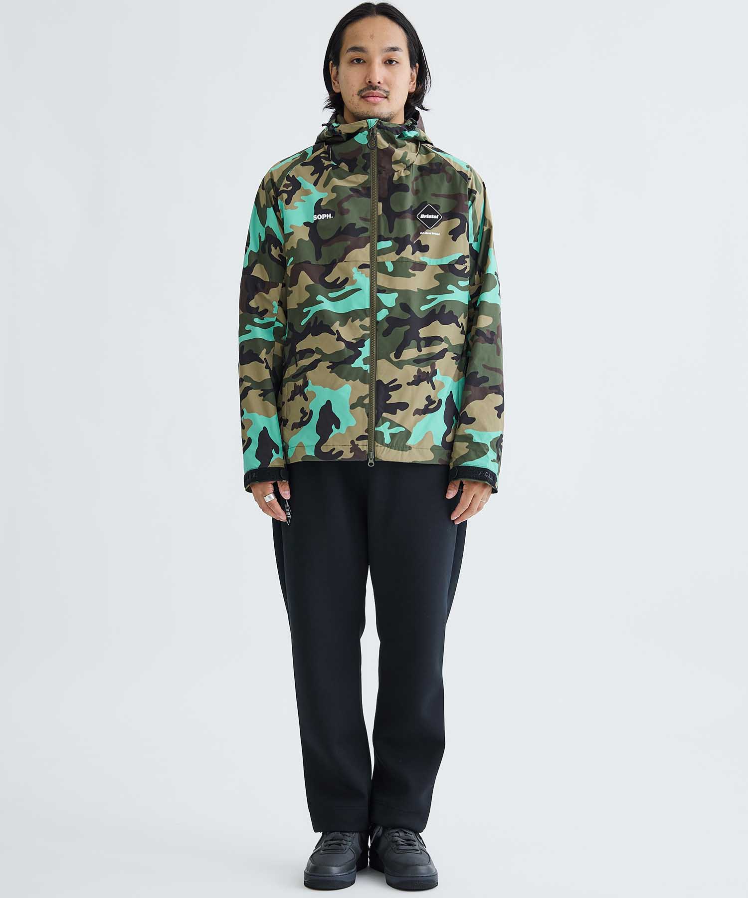 F.C.R.B CAMOUFLAGE PRACTICE JACKET カーキM-