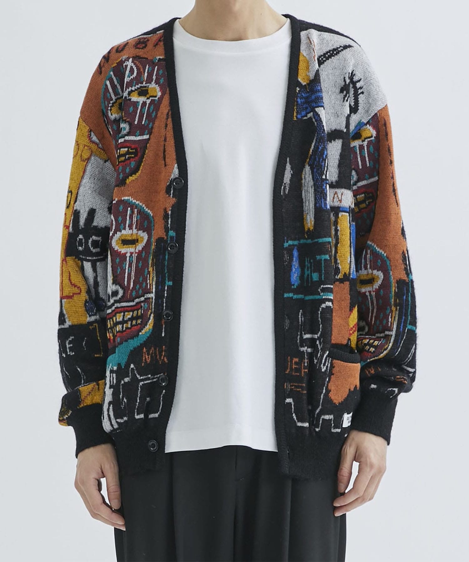 JEAN-MICHEL BASQUIAT / CARDIGAN ( TYPE-2 )｜WACKO MARIA