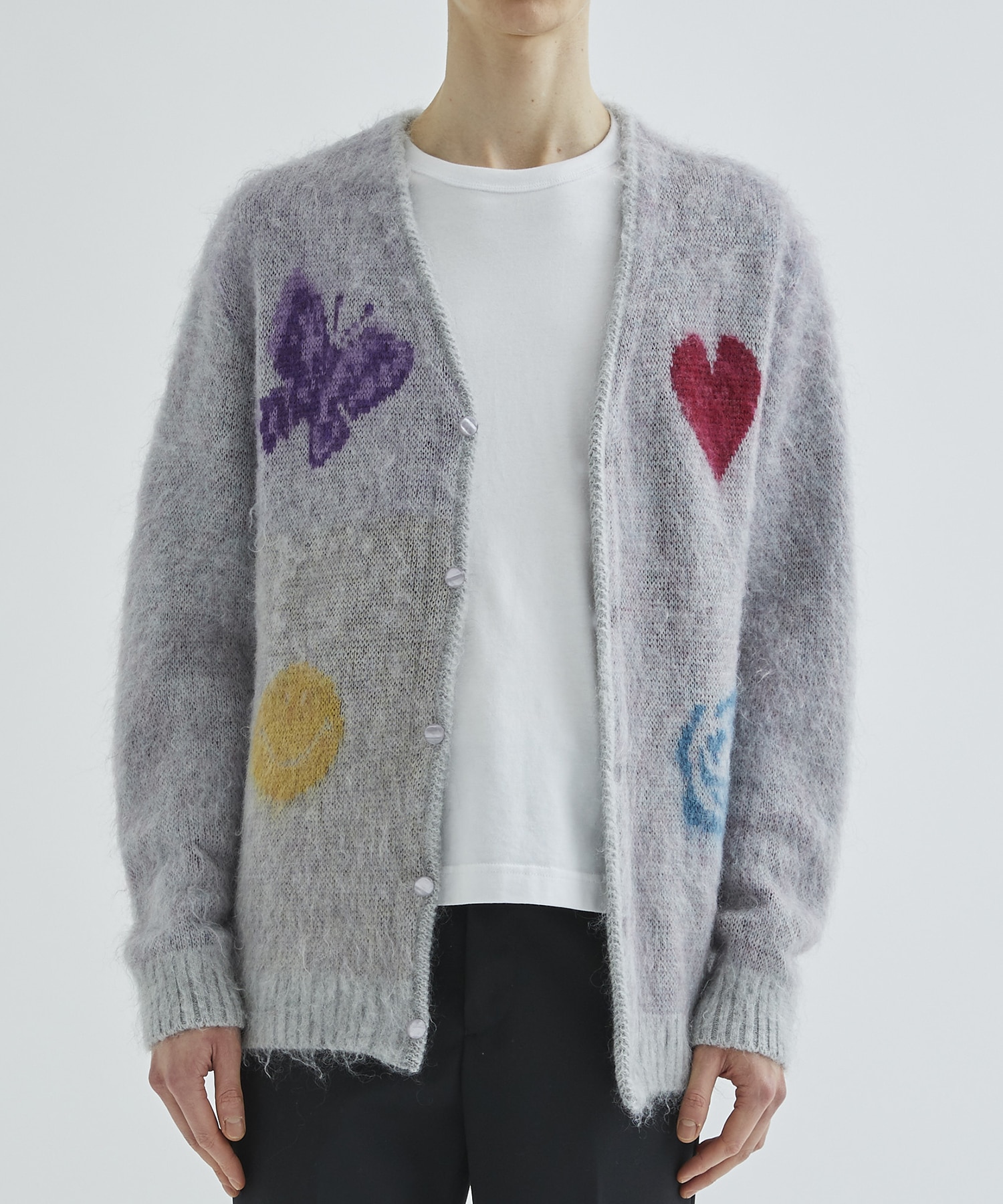 全商品オープニング価格 Needles 22AW ×STUDIOUS Mohair Cardigan 4