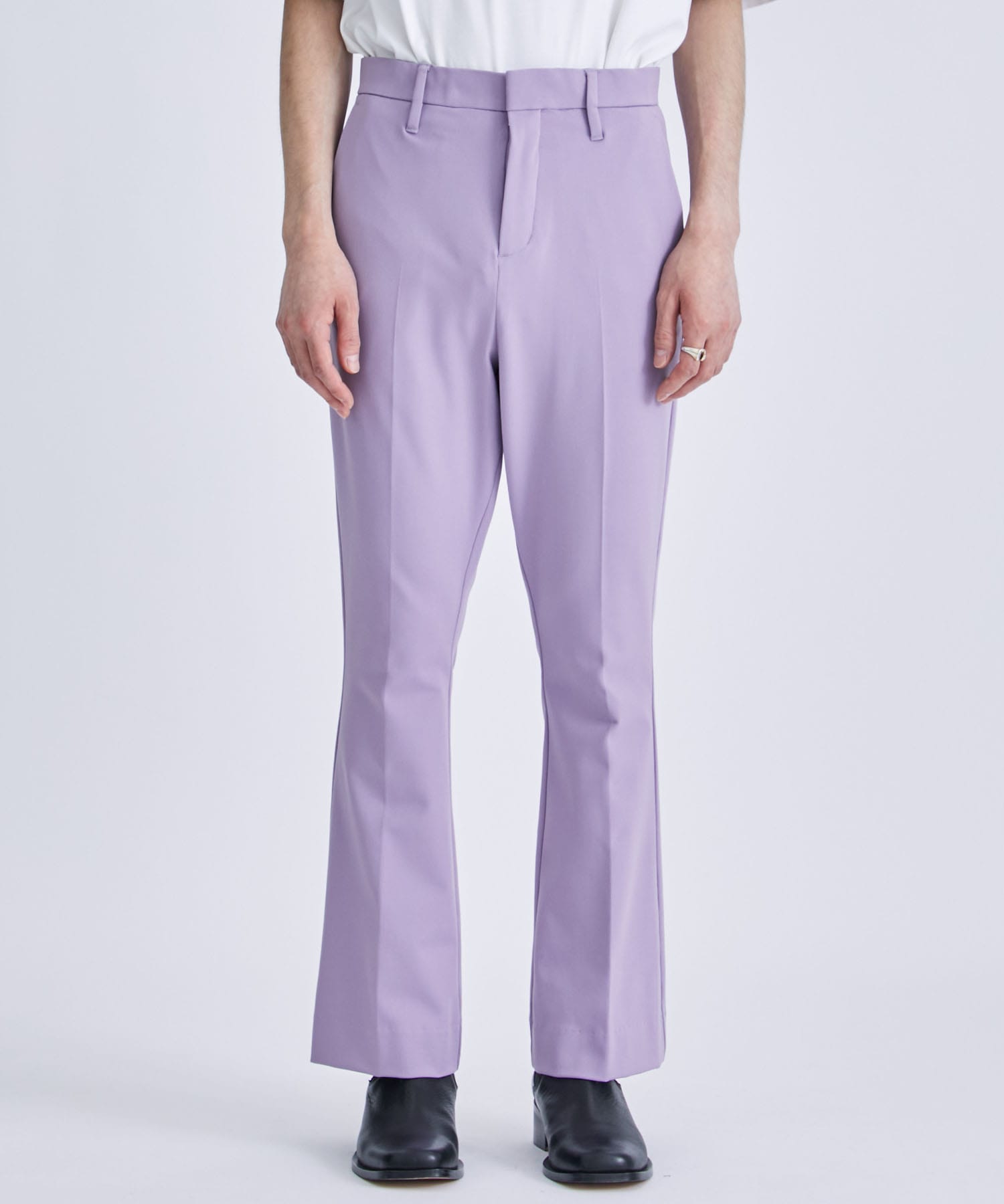 Flare suit trousers kenichi.