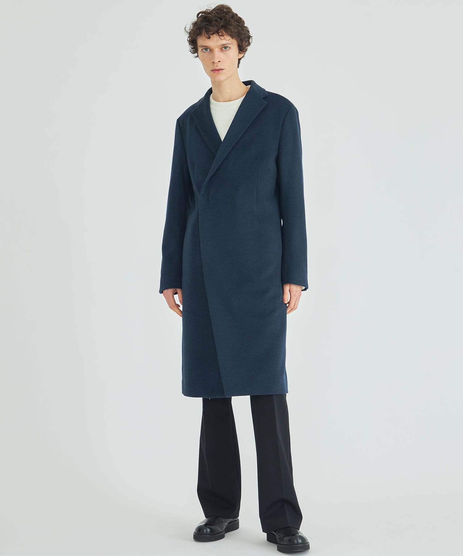 CASHMERE DOUBLE CHESTER COAT | BESPOKE TOKYO