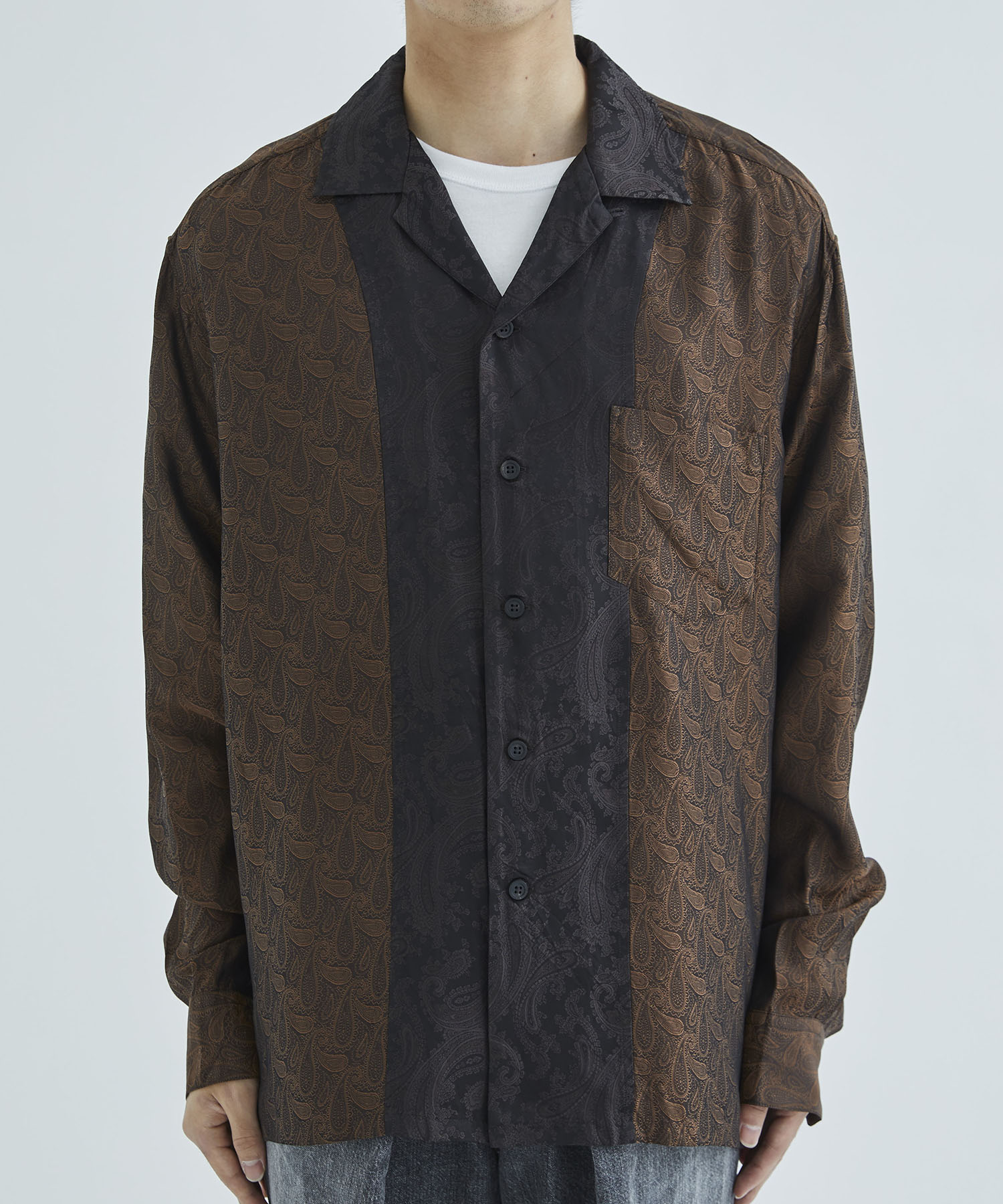 Paisley jacquard shirt｜TOGA VIRILIS