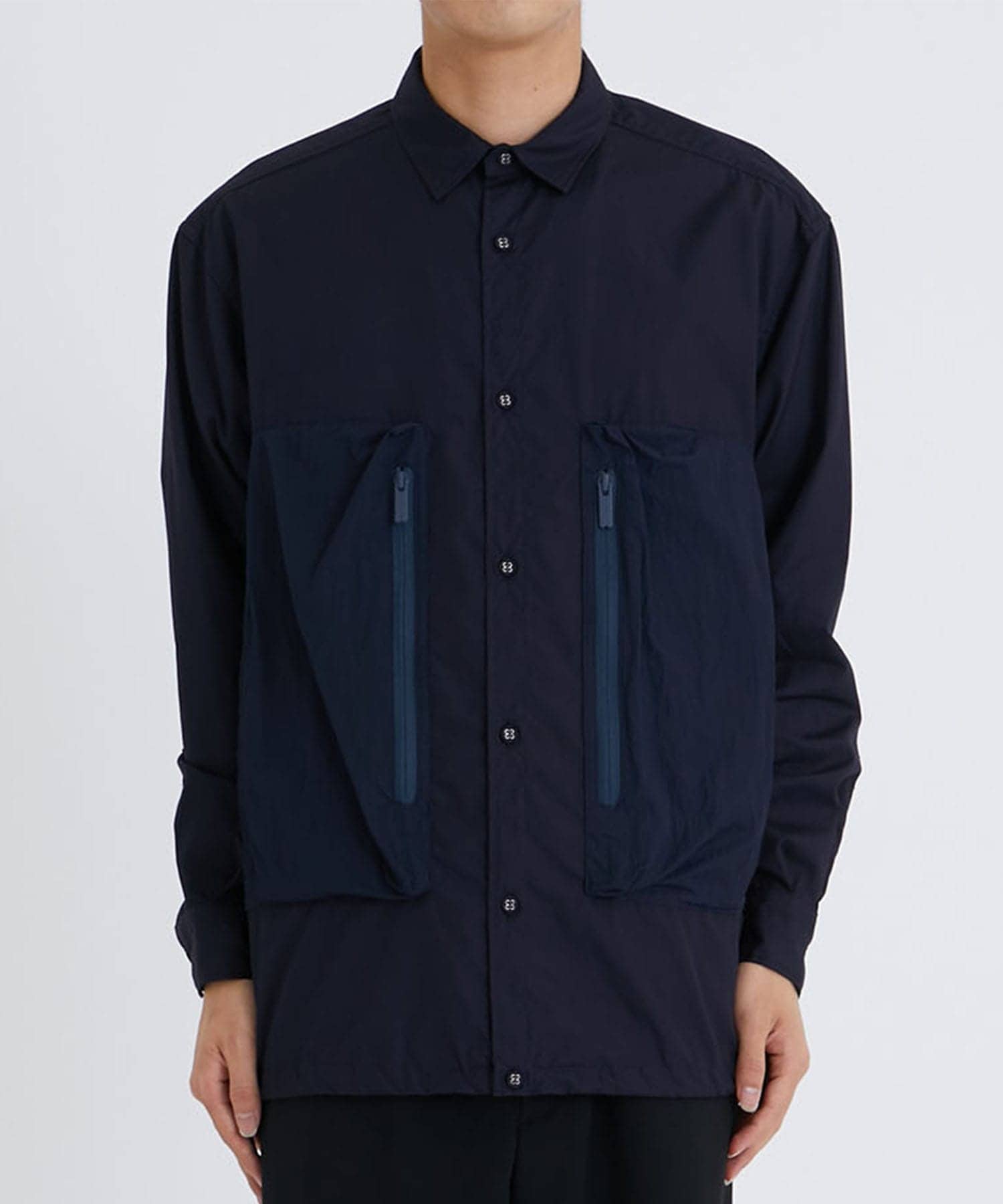 SHIRT WITH LARGE POCKETS White Mountaineering