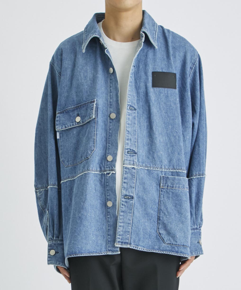<別注>DENIM OVER SHIRTS JieDa