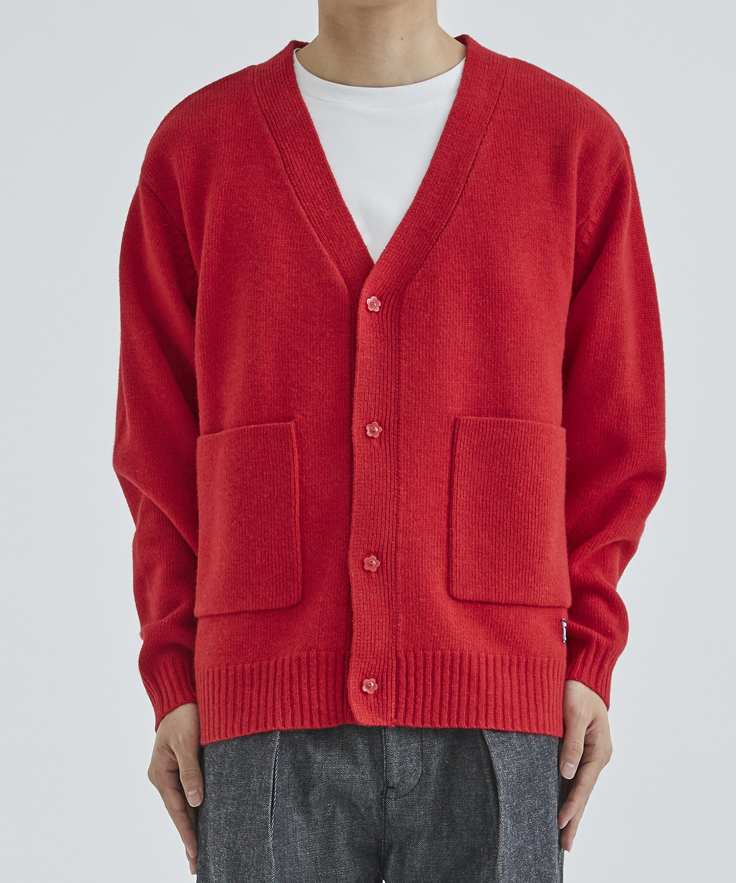 売り出し最安 TTT_MSW◇Standard Cardigan/カーディガン(厚手)/L