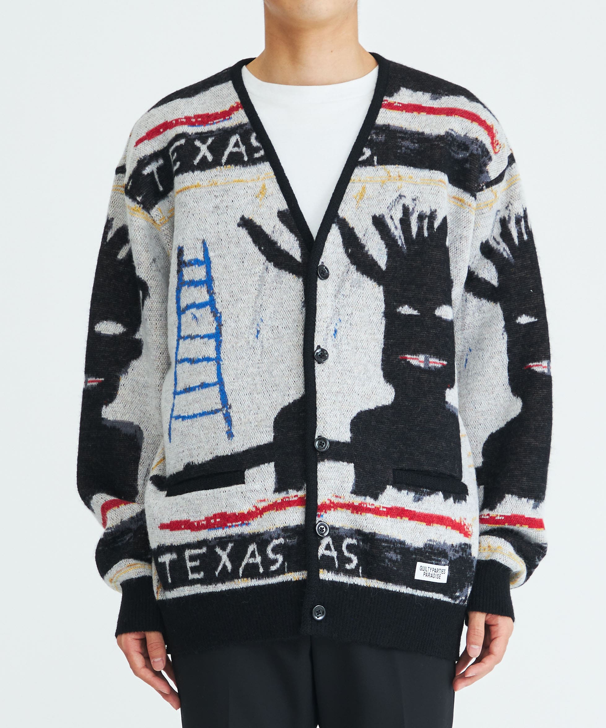 JEAN-MICHEL BASQUIAT / CARDIGAN ( TYPE-1 )｜WACKO MARIA