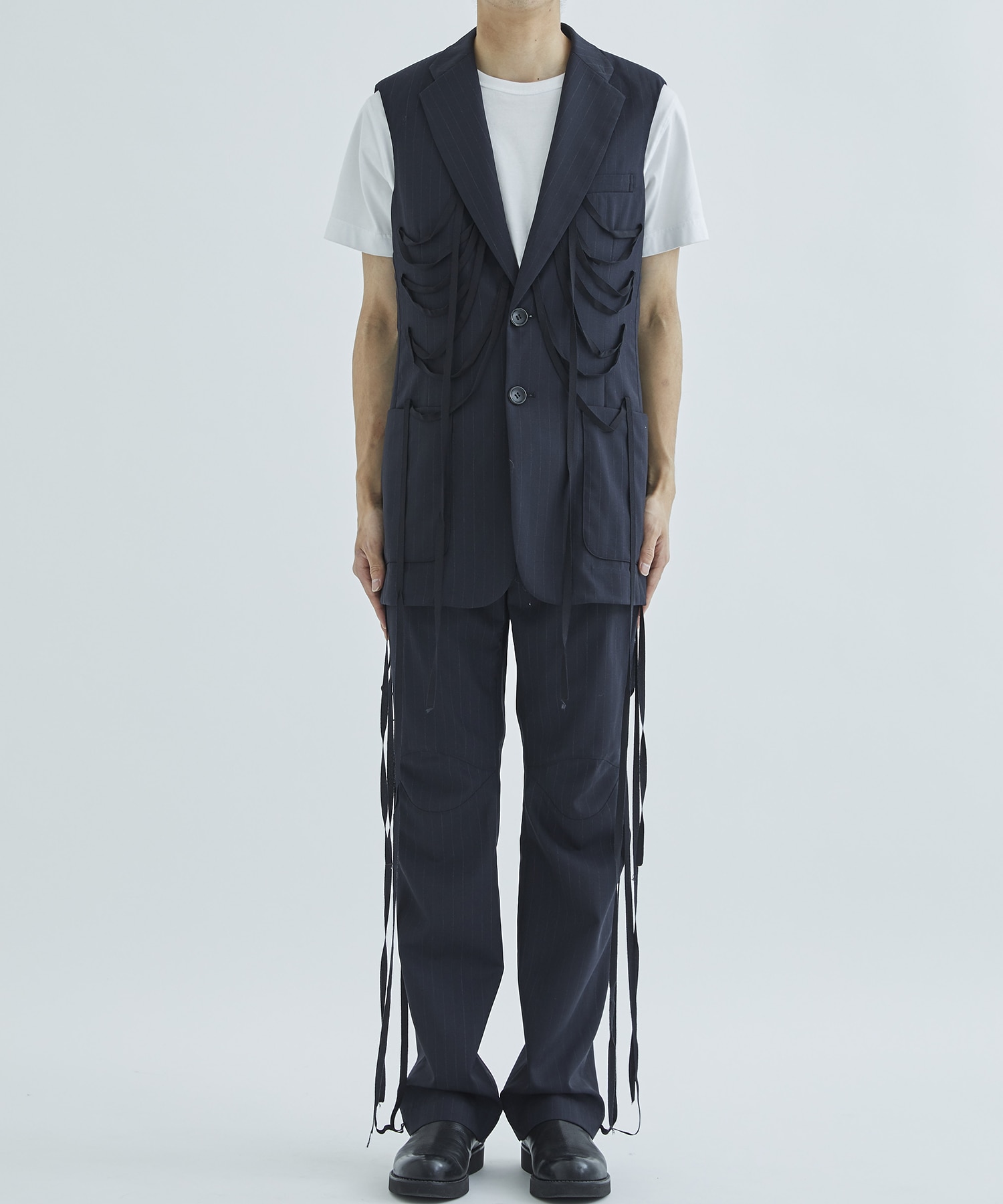 BONE TAILORED VEST MASU