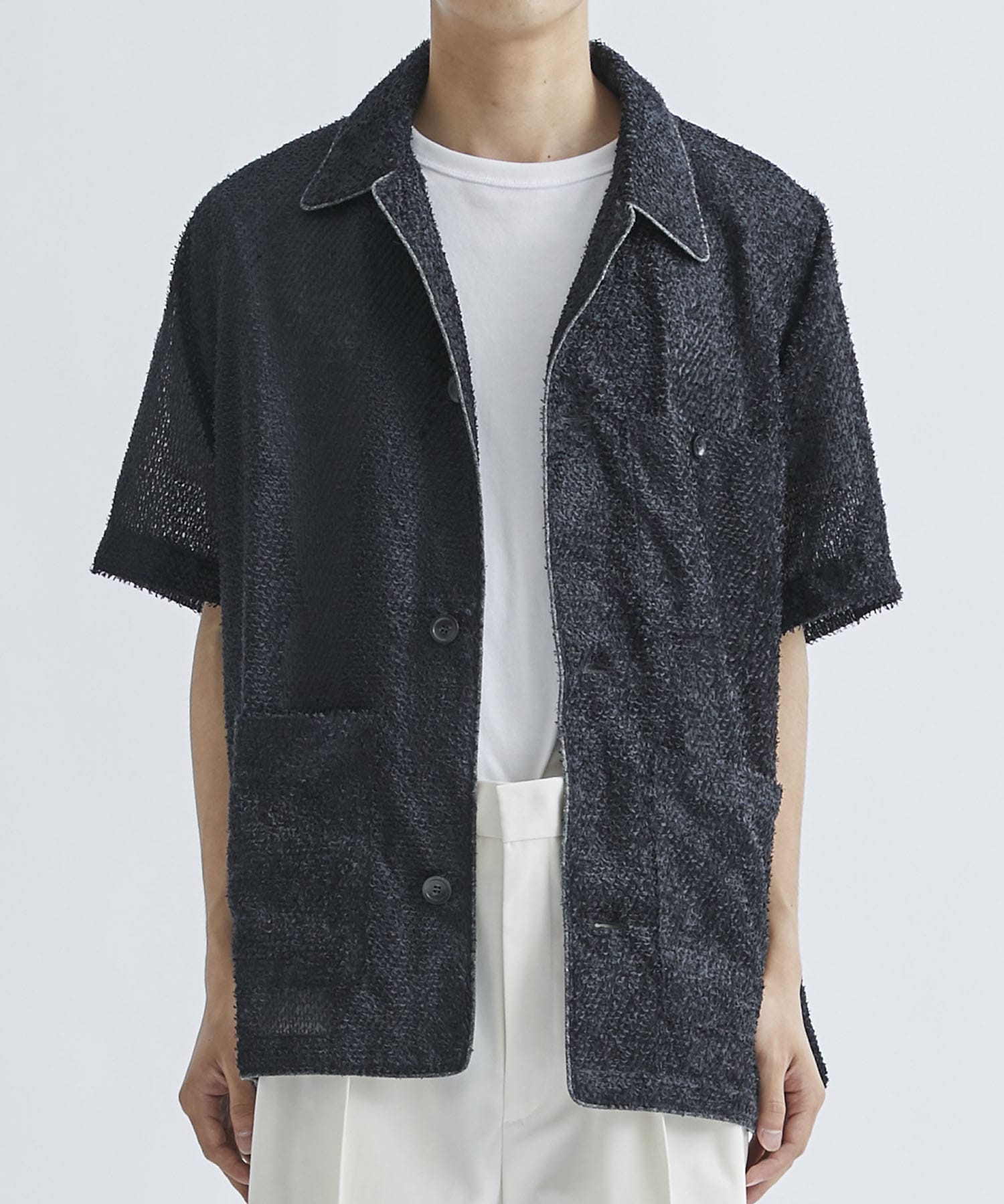 PAJAMA SHIRTS JACKET S/S | saby