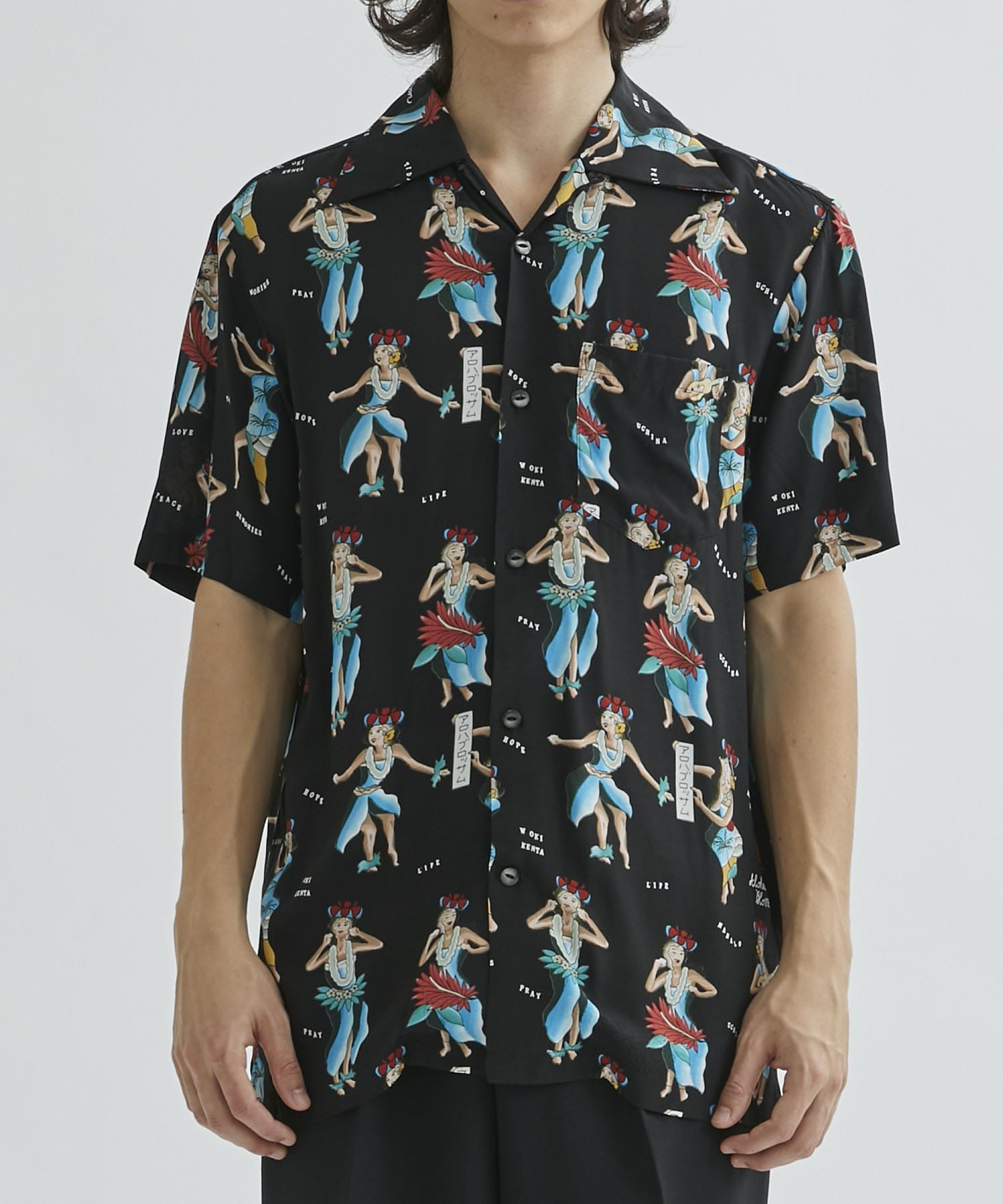 HULA GIRL SHIRTS Aloha Blossom