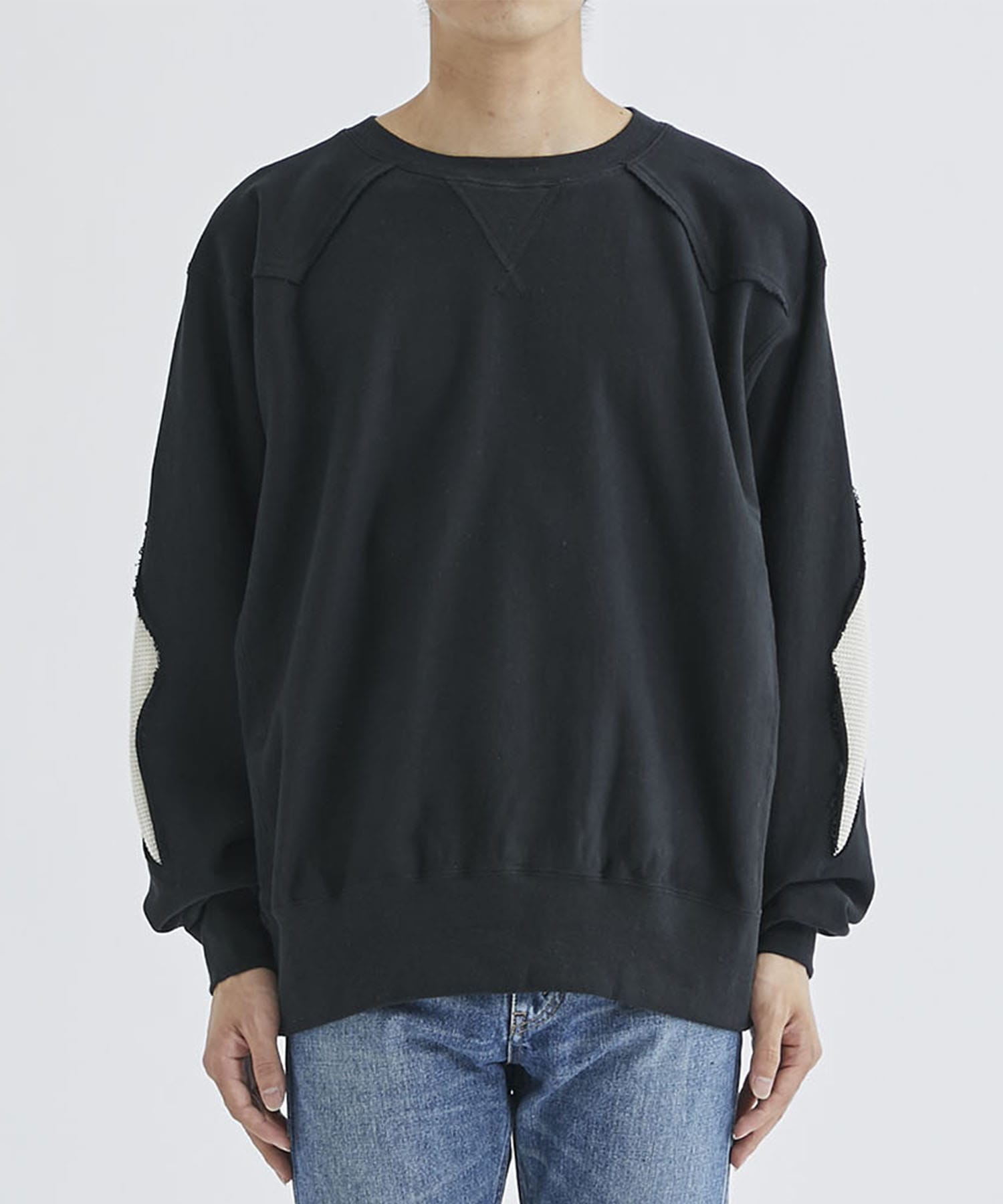 WESTERN CUT OUT NECK SWEAT SHIRTS | The Letters