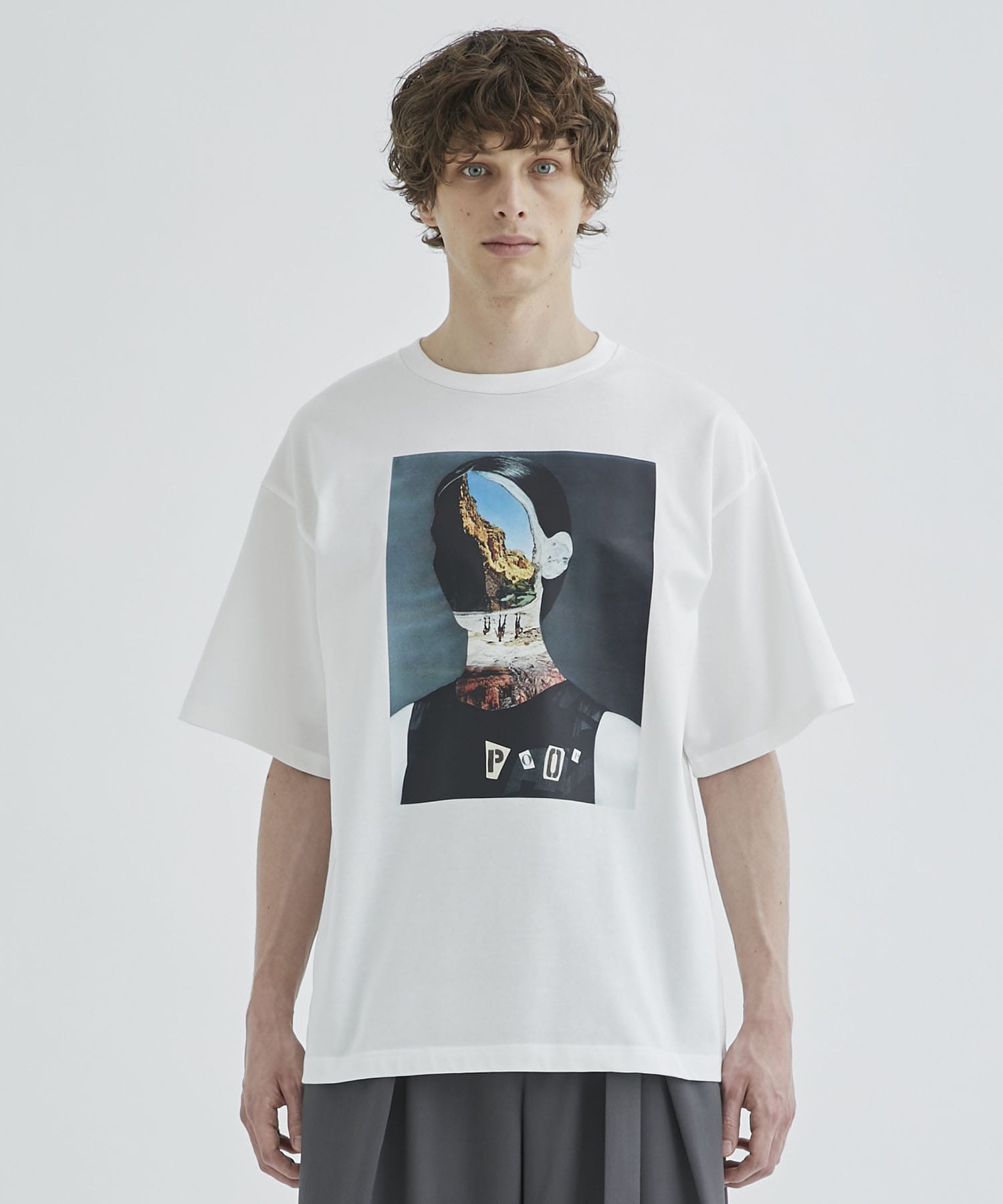 ORANGE POOPLEグラフィックTEE STUDIOUS