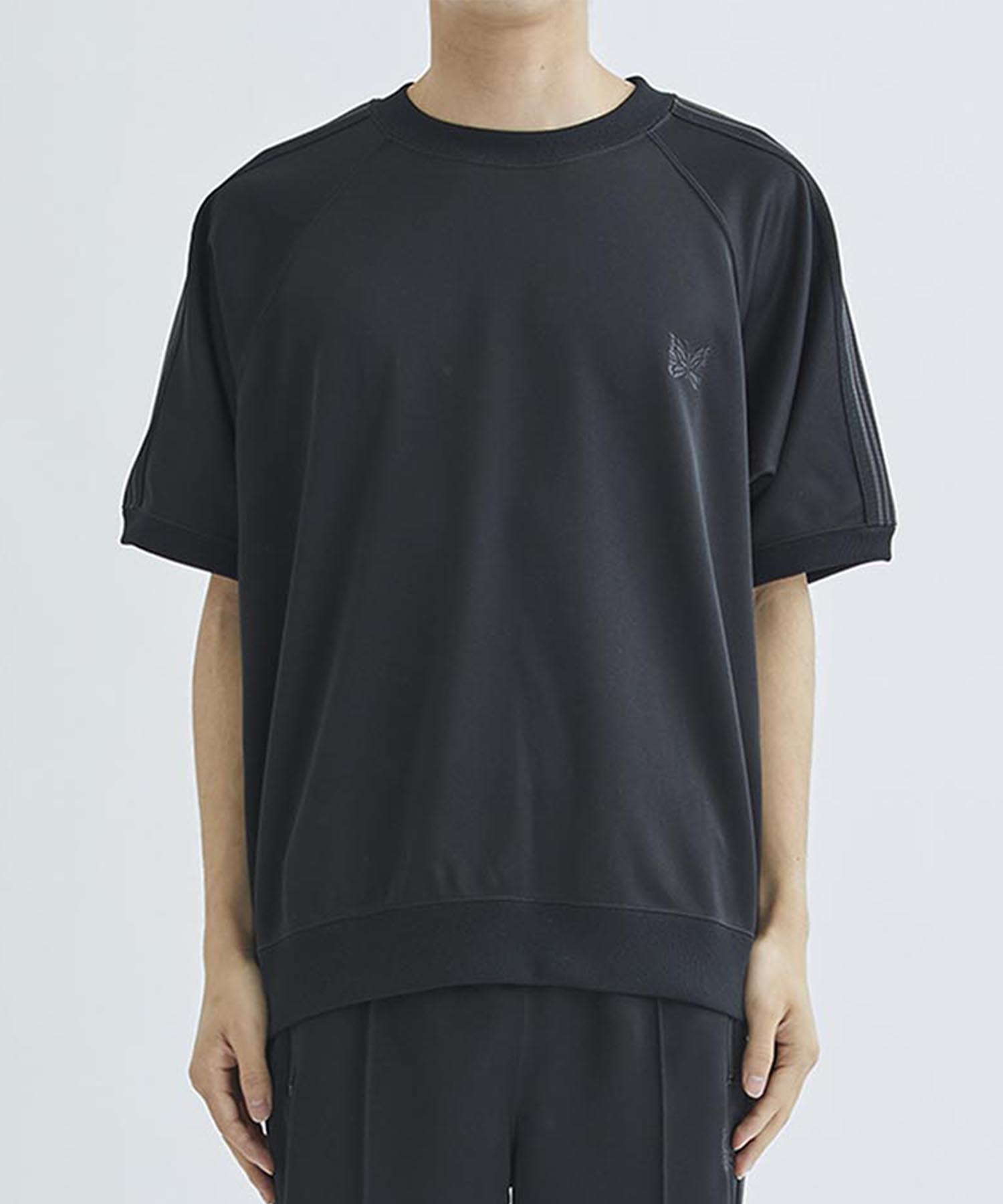 <別注>Track S/S Crew Neck Shirt - Poly Smooth NEEDLES