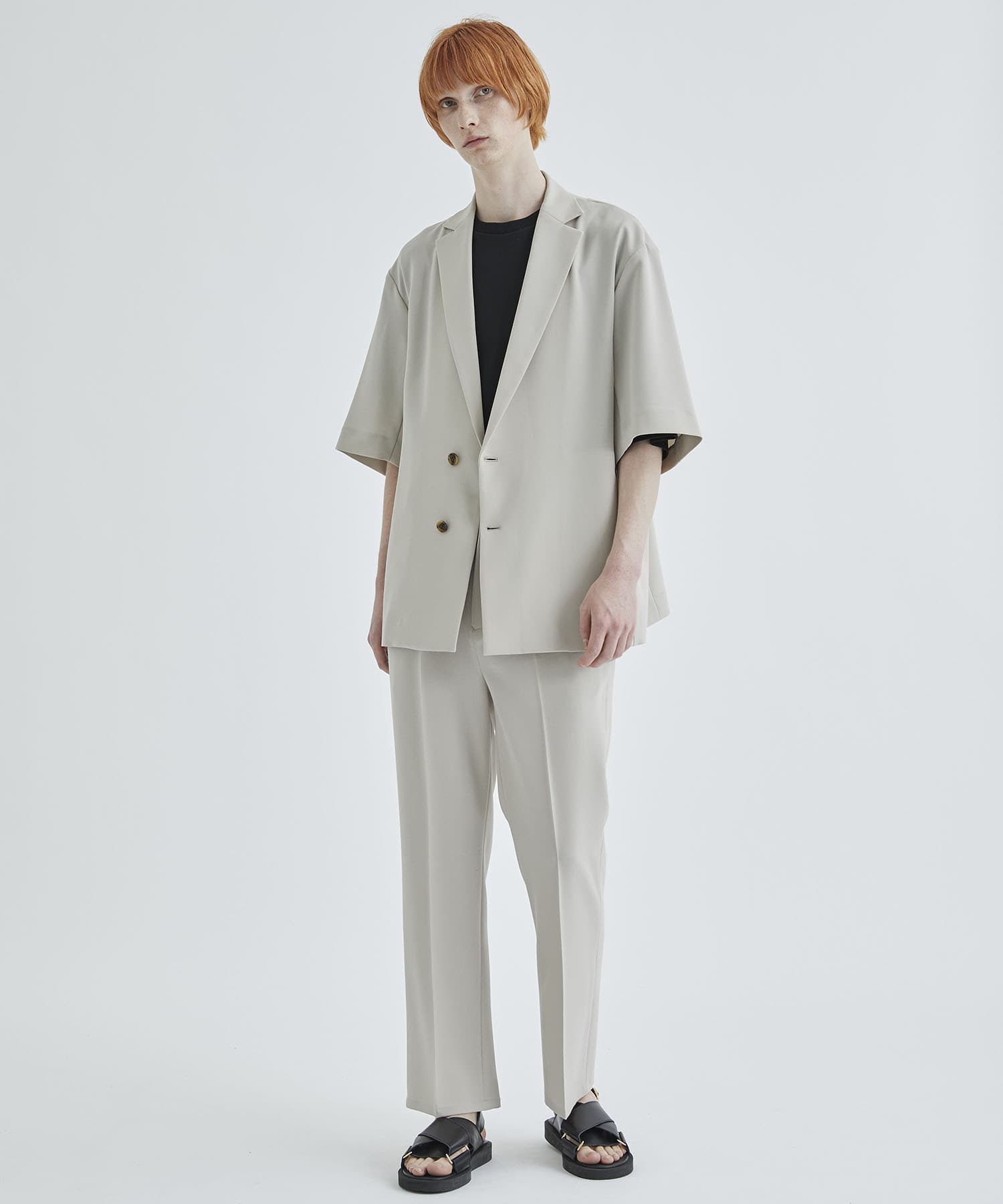 FEEL AIRストレートスラックス STUDIOUS