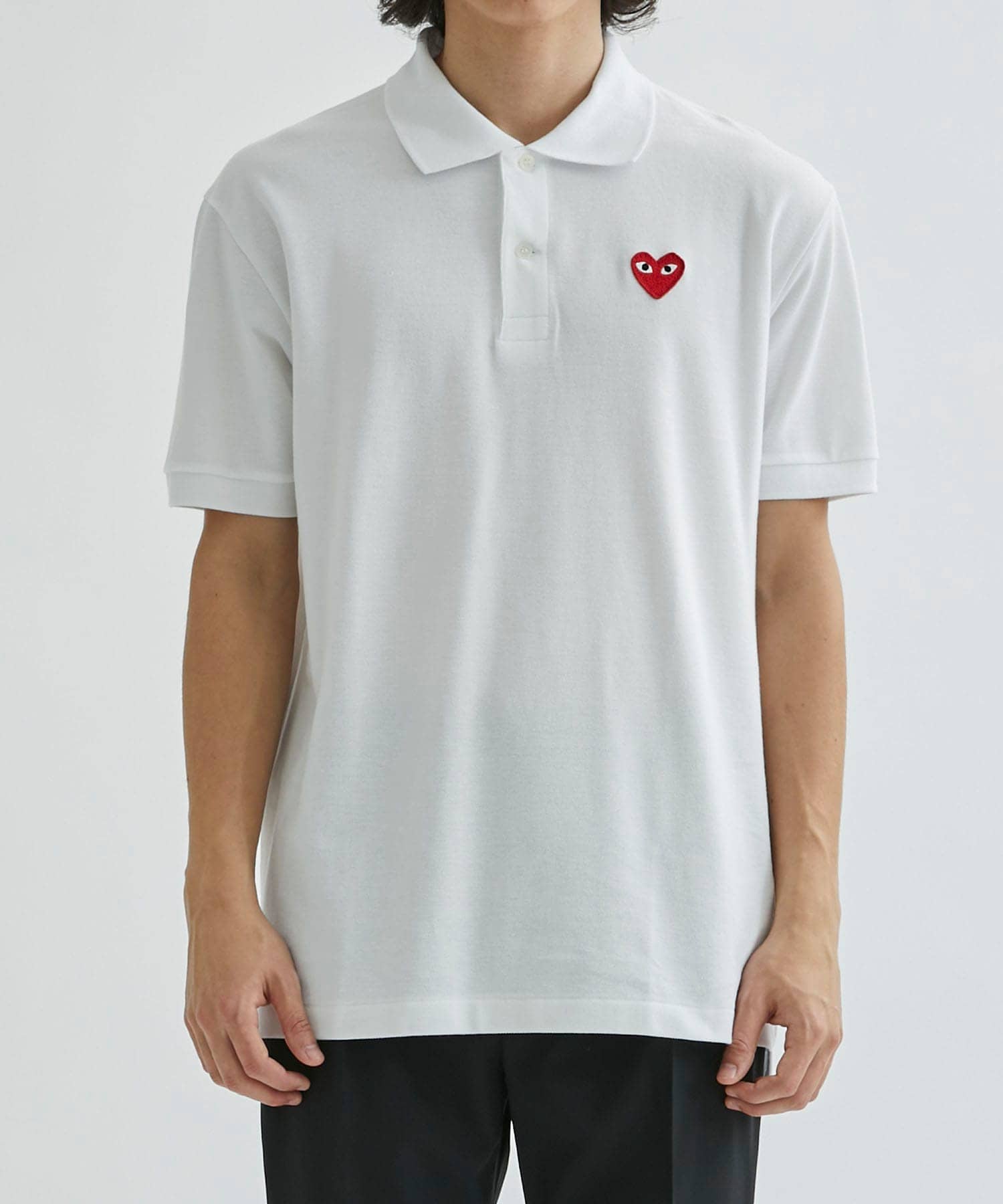 PLAY POLO SHIRT PLAY COMME des GARCONS