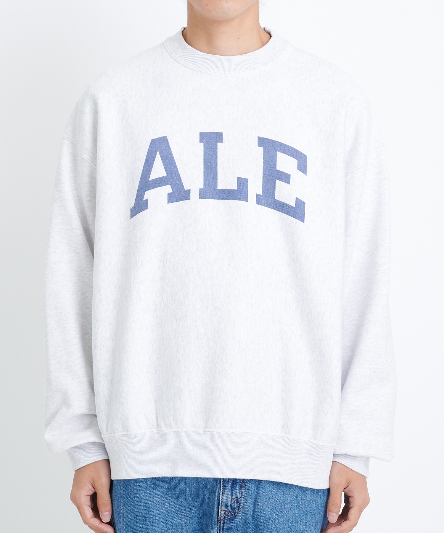 PRINT Sweat Crew-neck P/O Big|blurhms