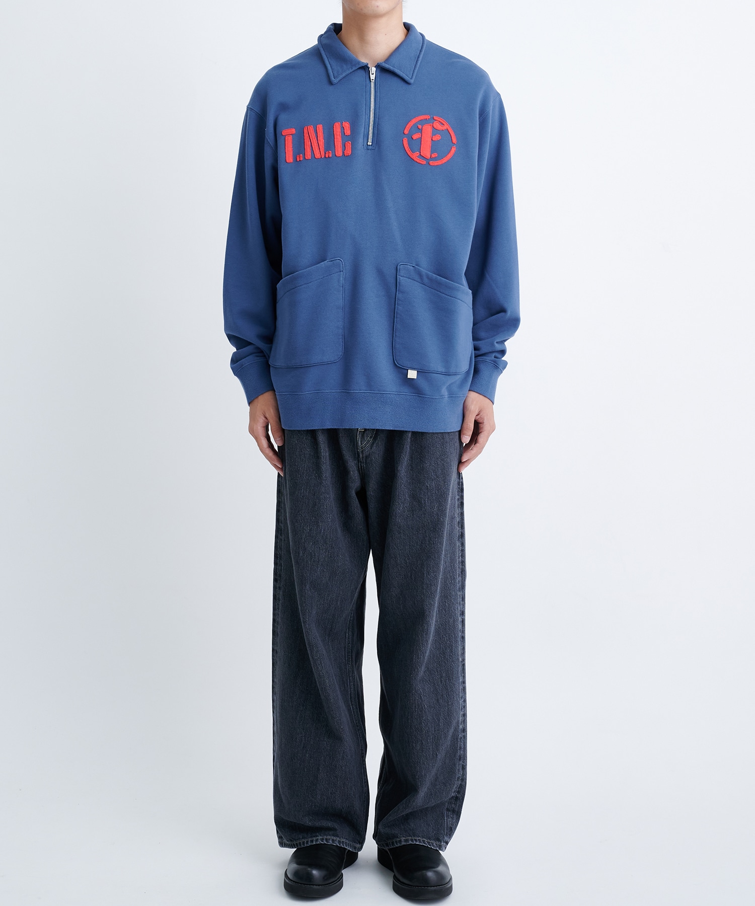 Half Zip Sweat Top FAF