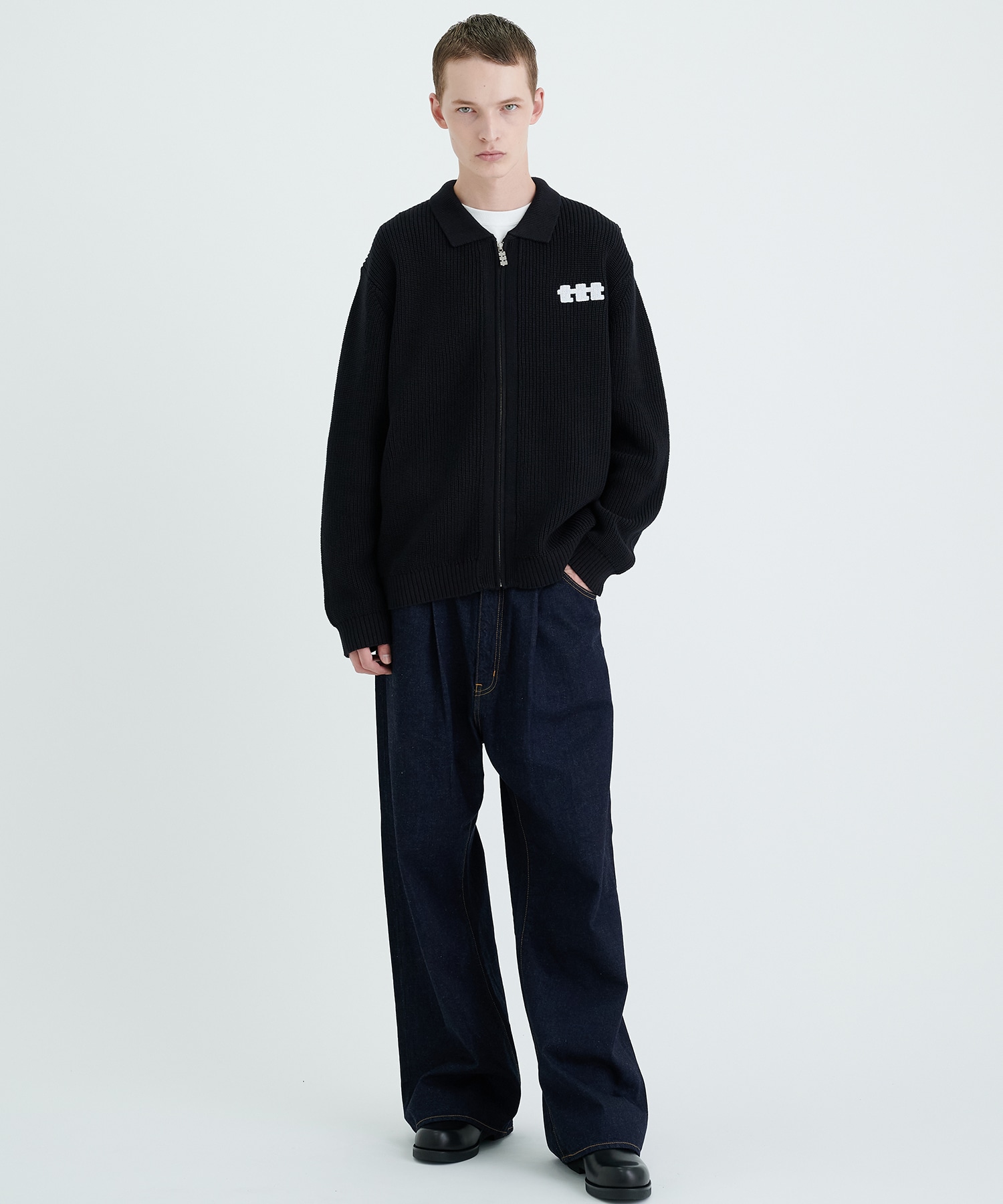 ttt_msw New standard zip up cardigan-