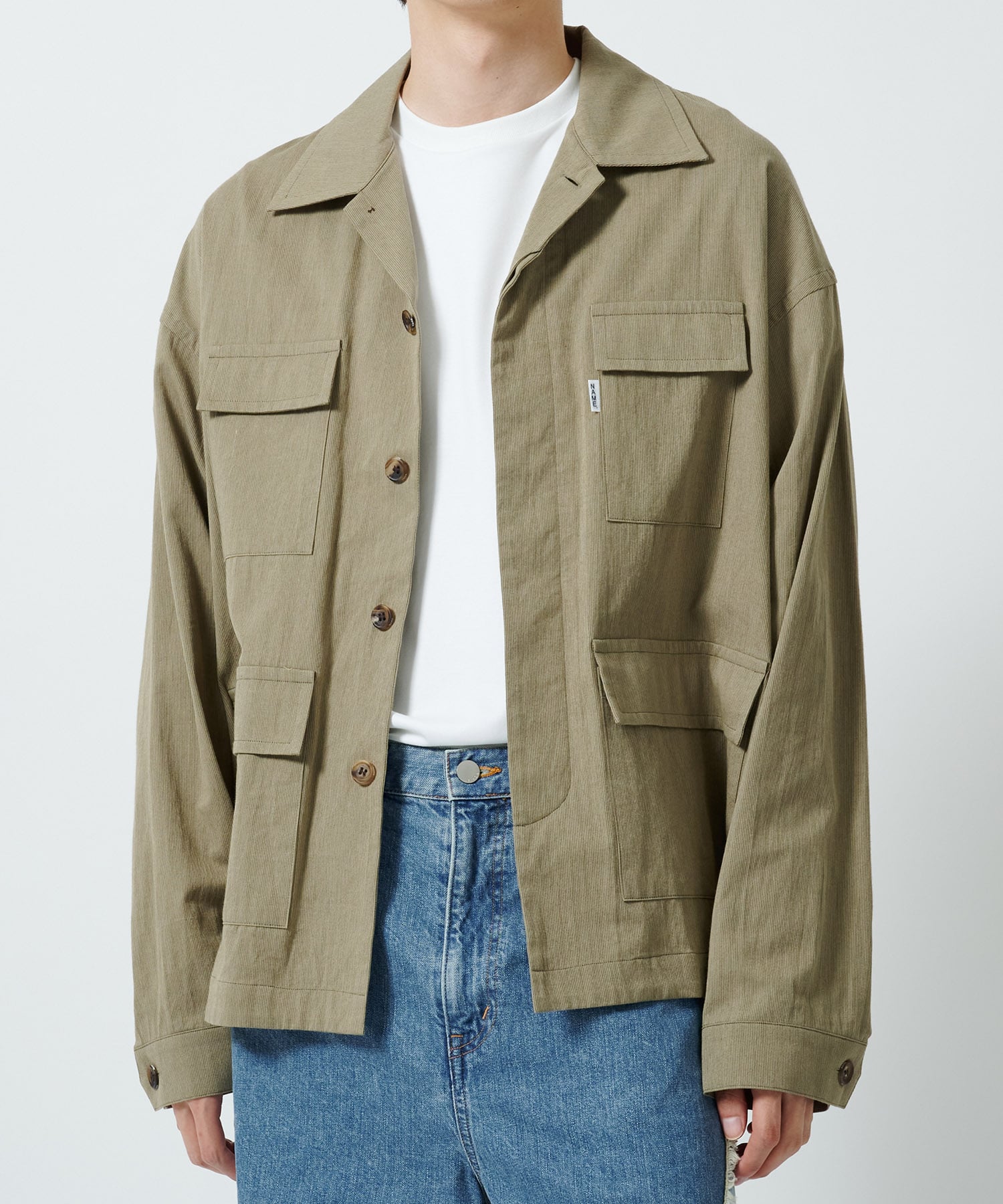 STRIPE BDU SHIRT JACKET Name.