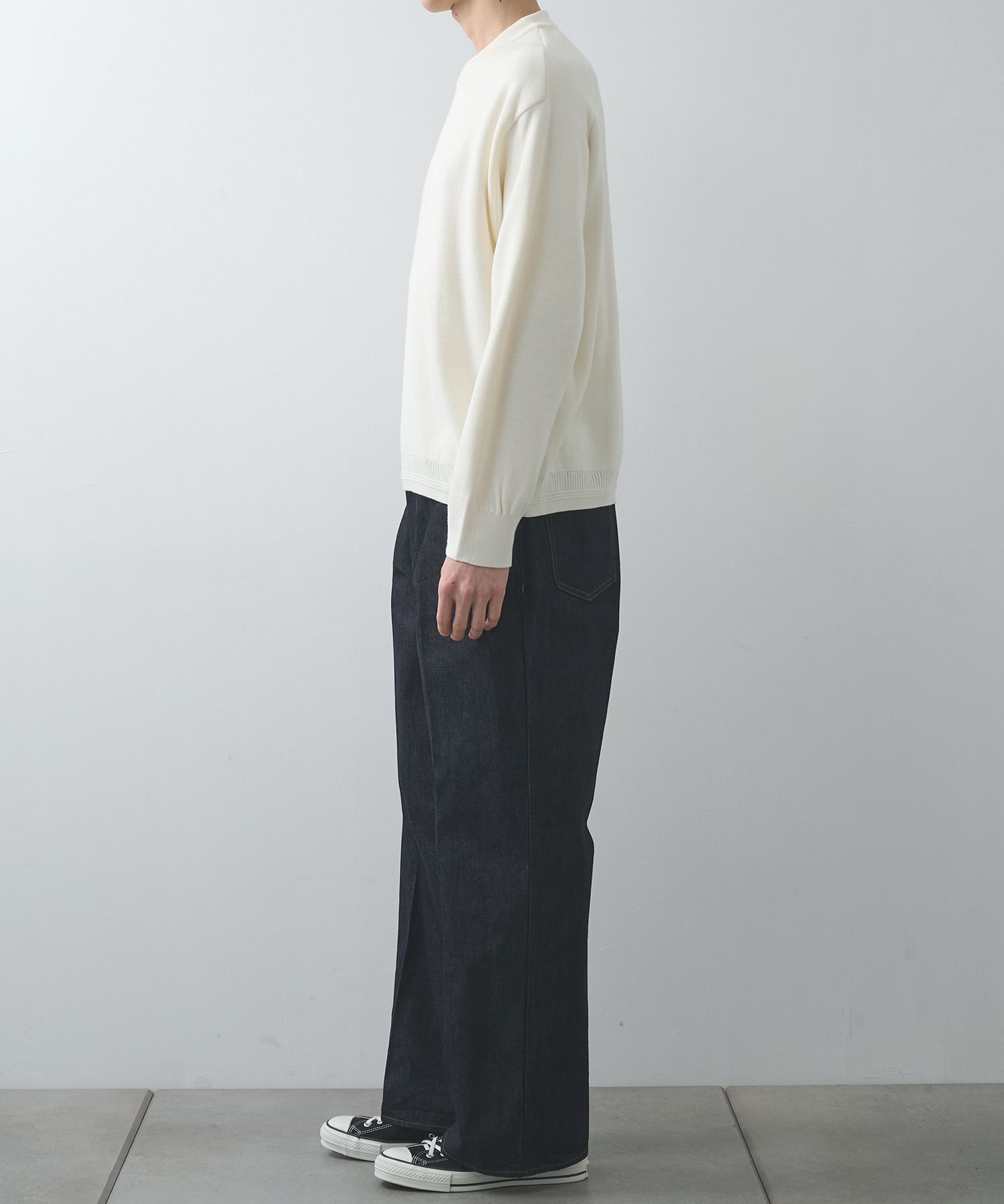 〈別注〉RIVERSIBLE SWEATERSHIRTS WRAPINKNOT