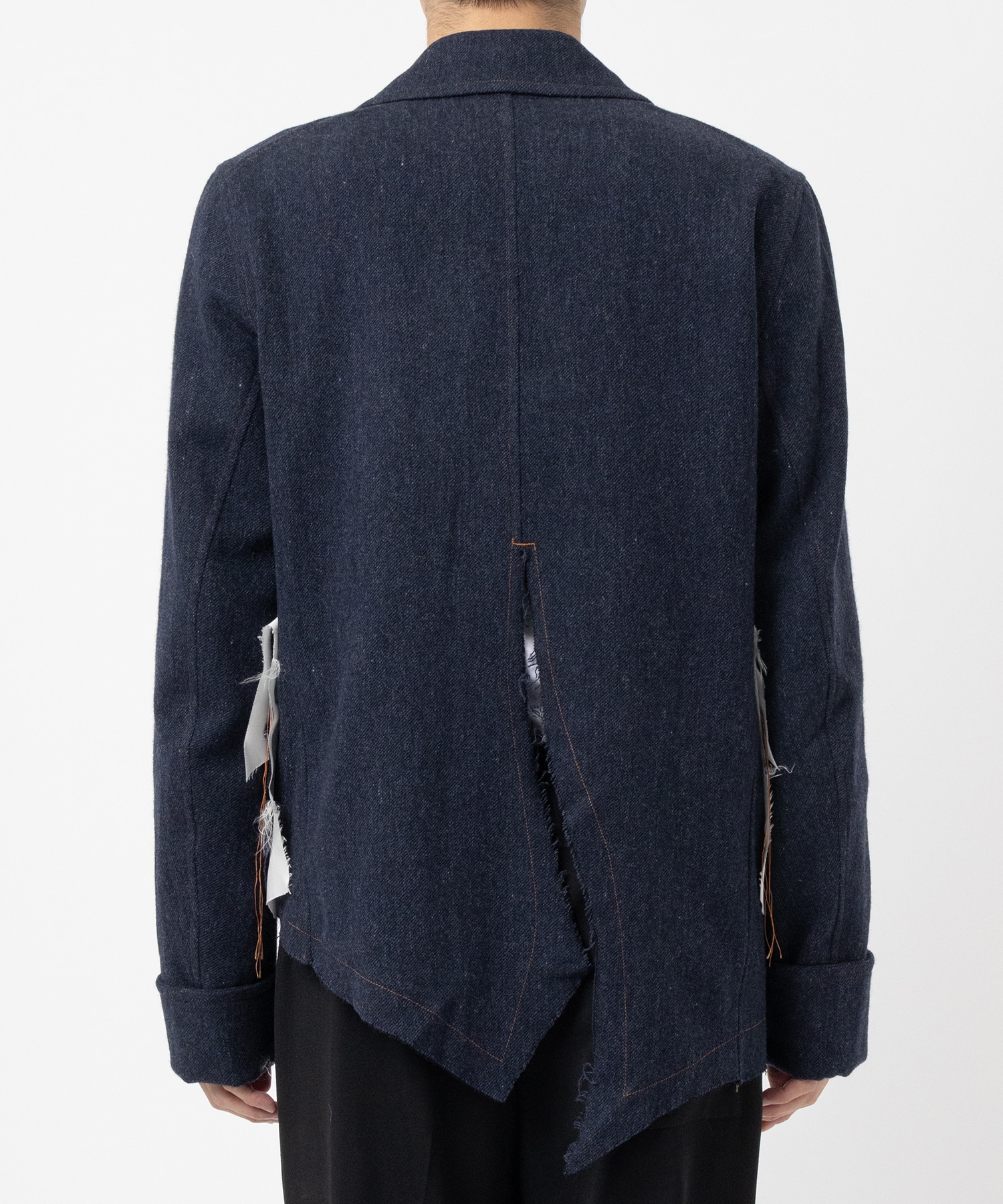 WOOL-DENIM LONG SLEEVE JACKET sulvam