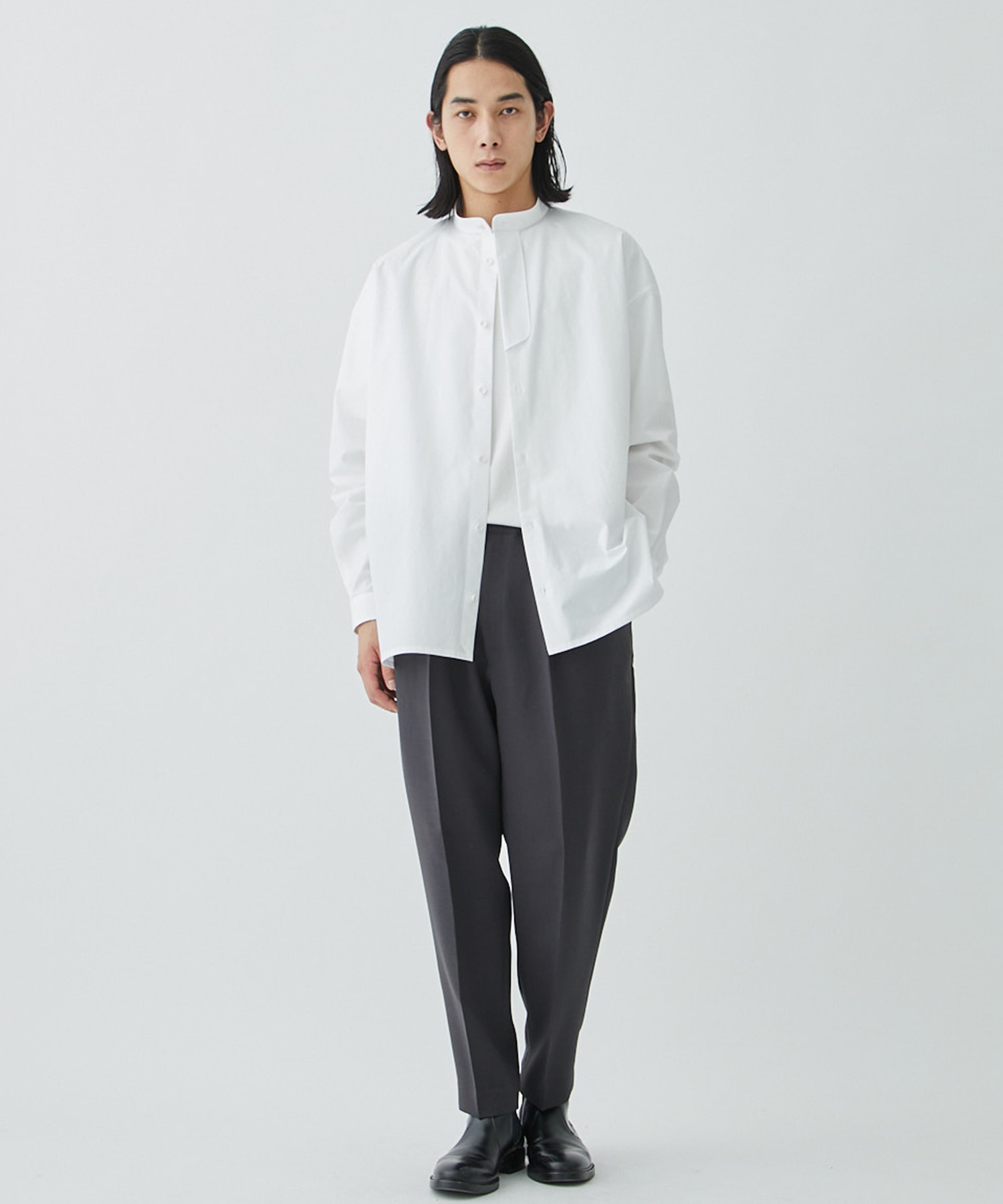 タグ、バッジ完備】サイズ48 THE RERACS placket ネイビーwarder - www