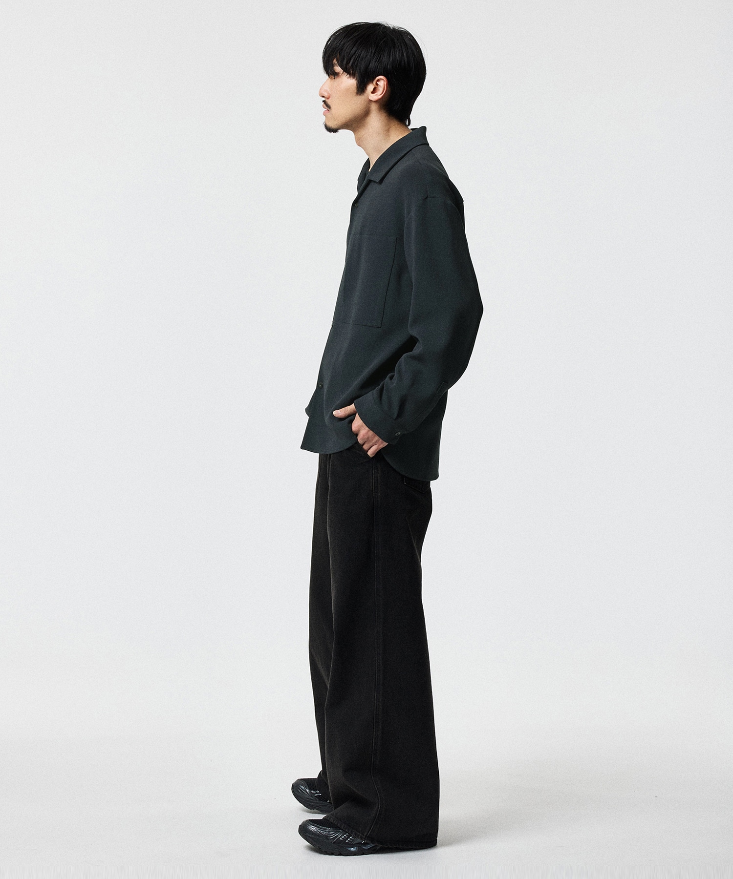 ESSENTIAL RELAX SHIRTS L/S STUDIOUS