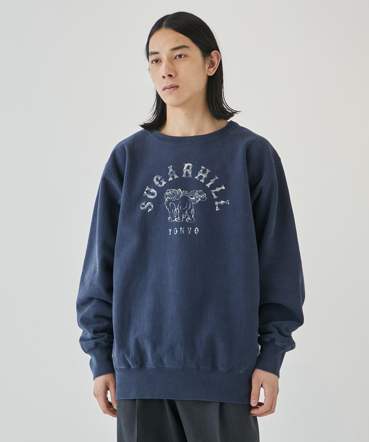LOGO PRINTED SWEATSHIRT SUGARHILL