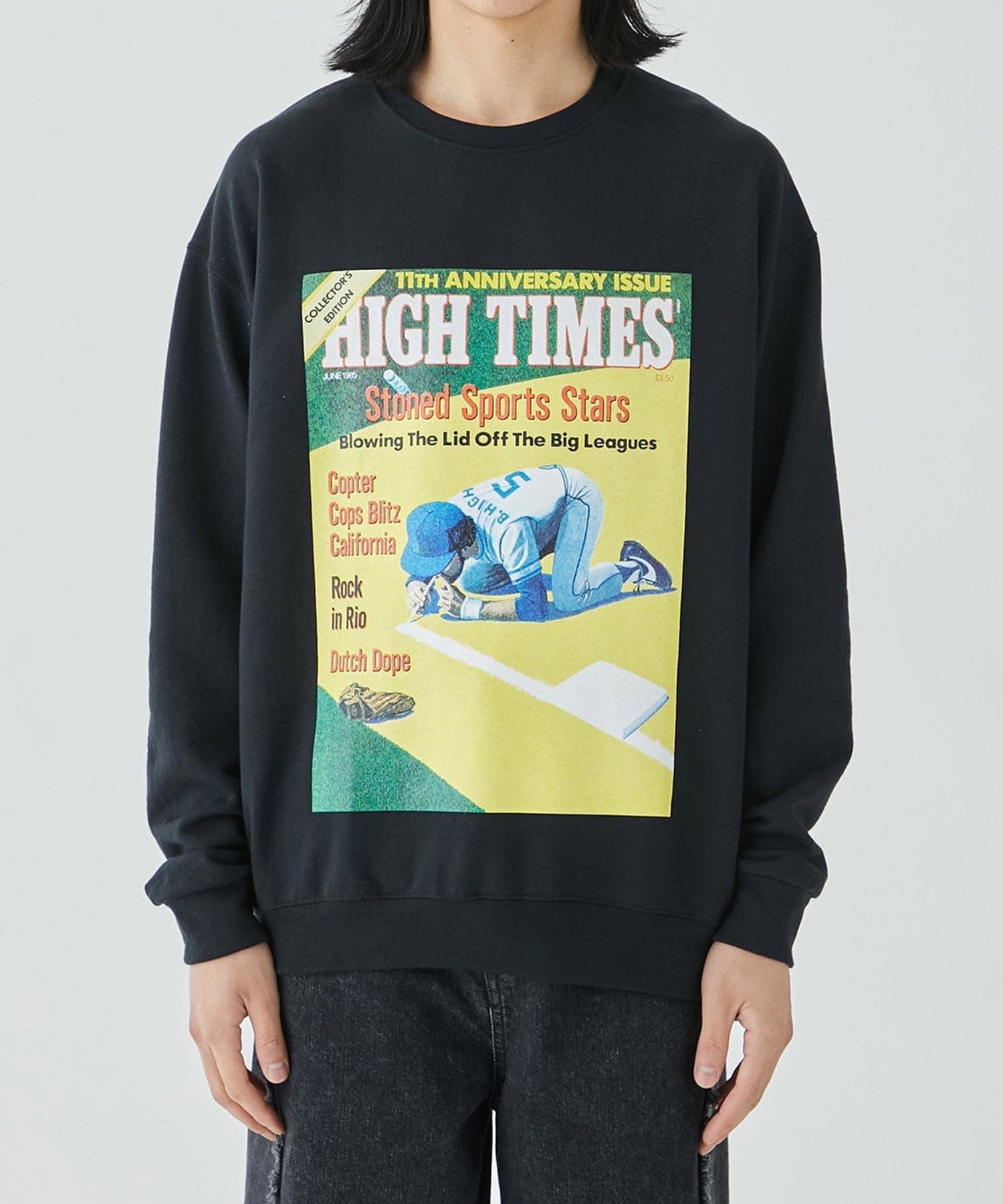 HIGHTIMES / CREW NECK SWEAT SHIRT ( TYPE-2 ) WACKO MARIA