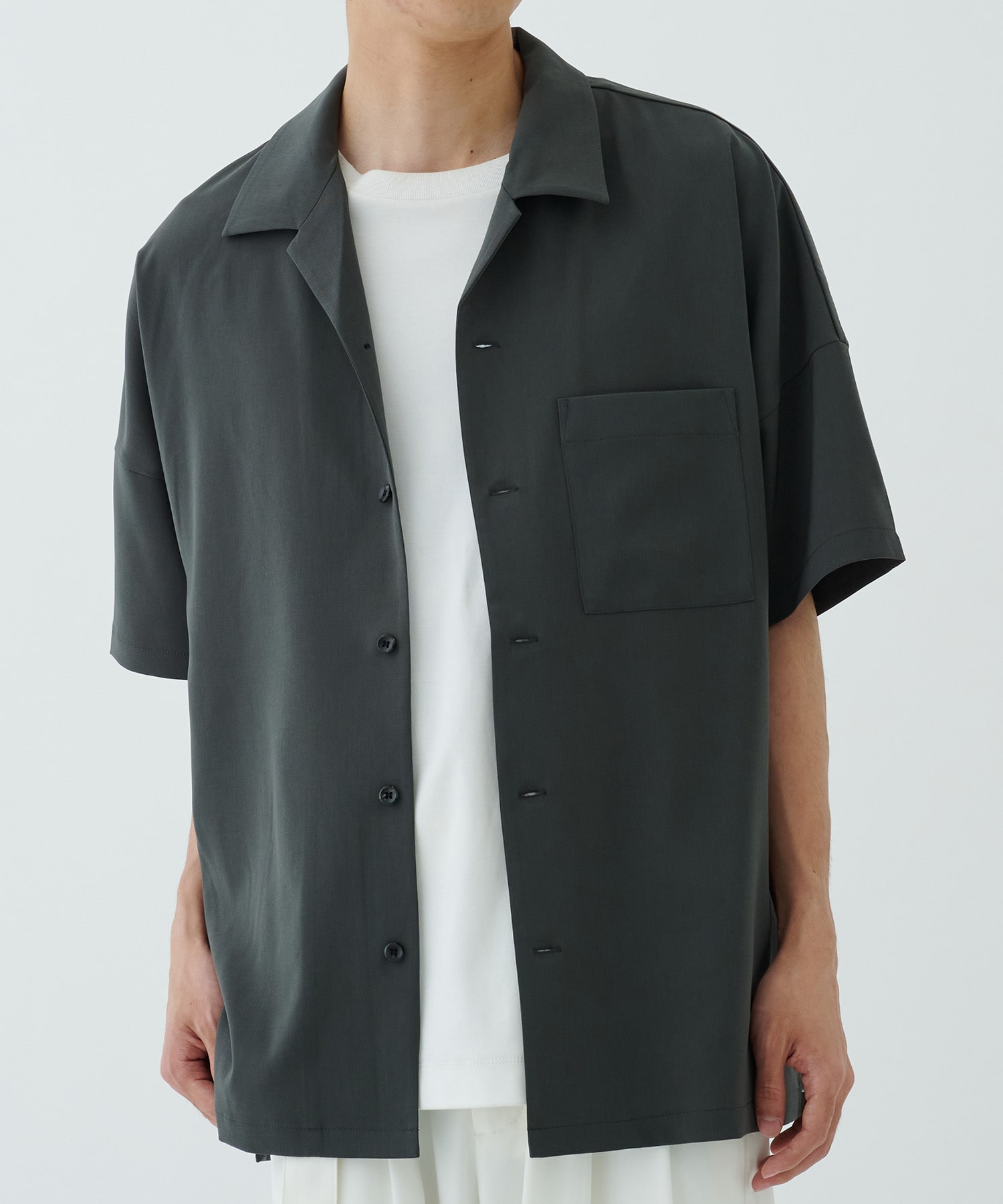 〈別注〉Drop Shoulder S/S shirts ATTACHMENT