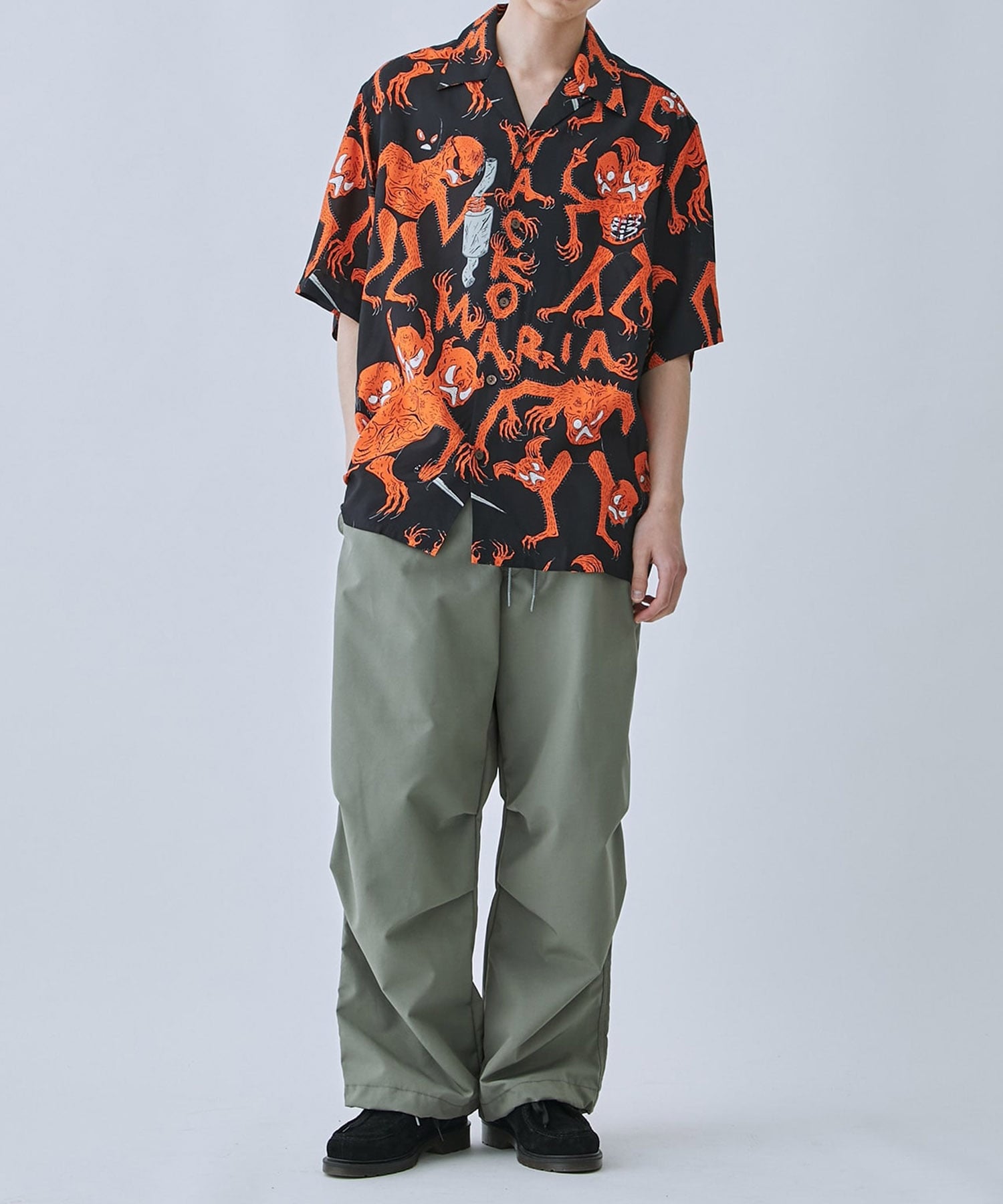 NECK FACE / HAWAIIAN SHIRT S/S ( TYPE-4 ) WACKO MARIA