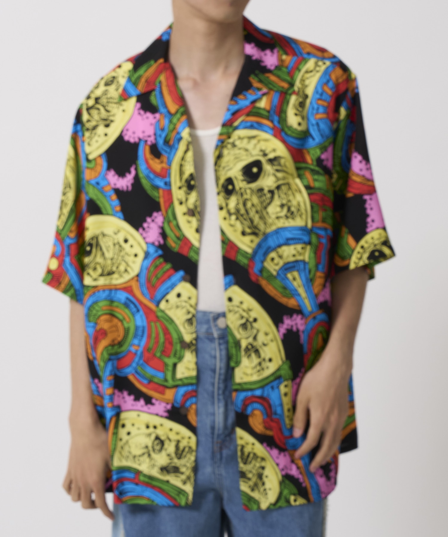 HAWAIIAN SHIRT S/S ( TYPE-5 ) WACKO MARIA