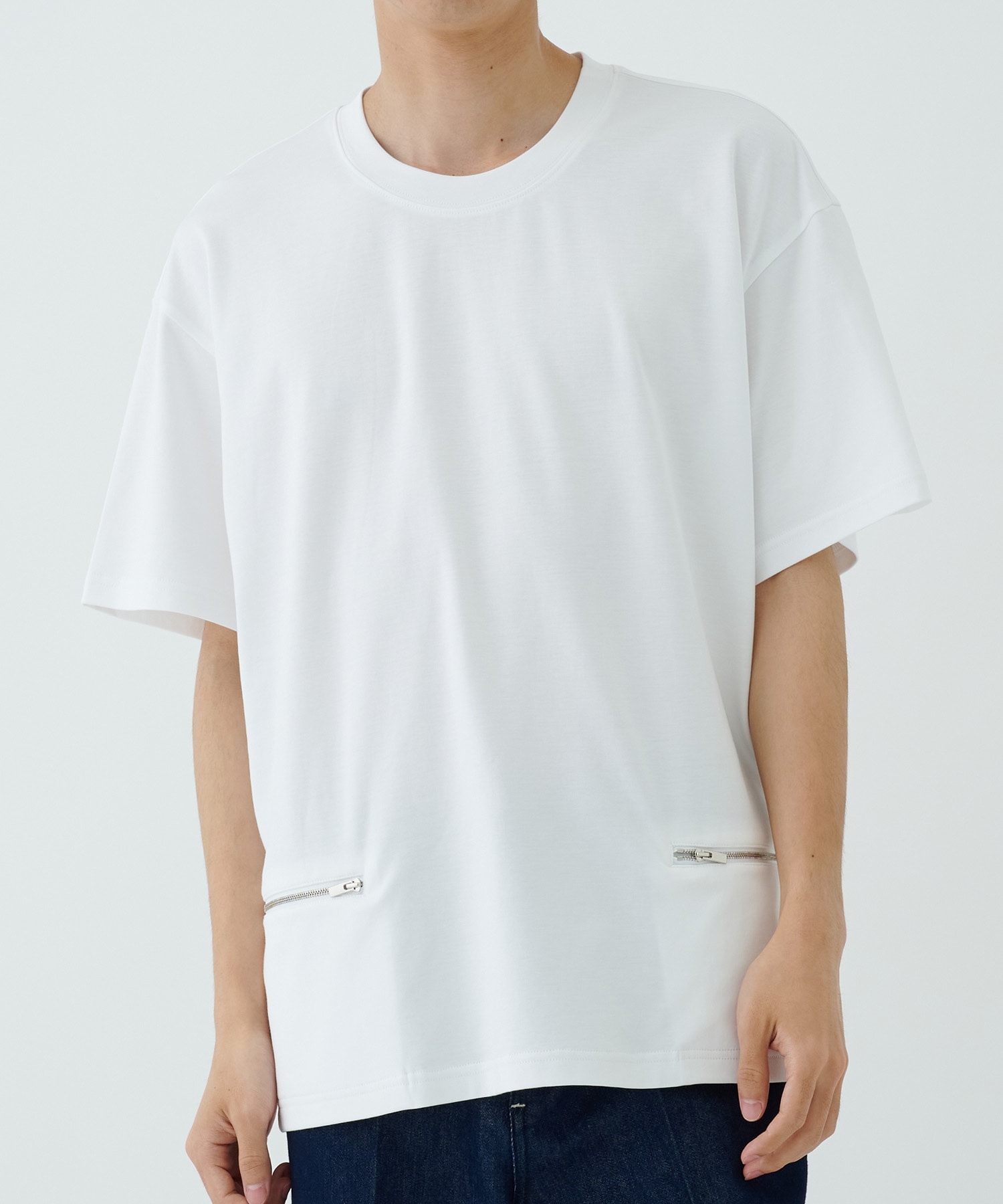 〈別注〉Oversize Zip  S/S TEE ATTACHMENT