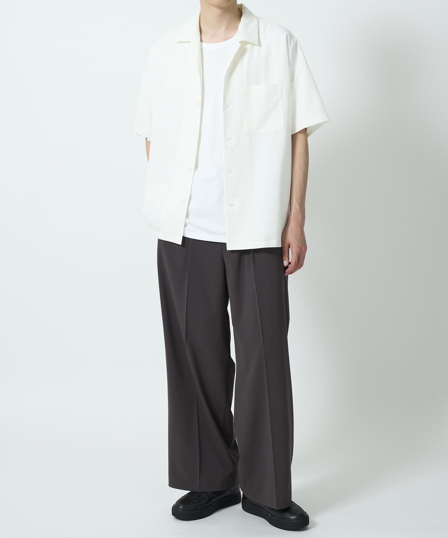 〈STUDIOUS×UNITED TOKYO〉 DRY AIR WIDE SLACKS STUDIOUS