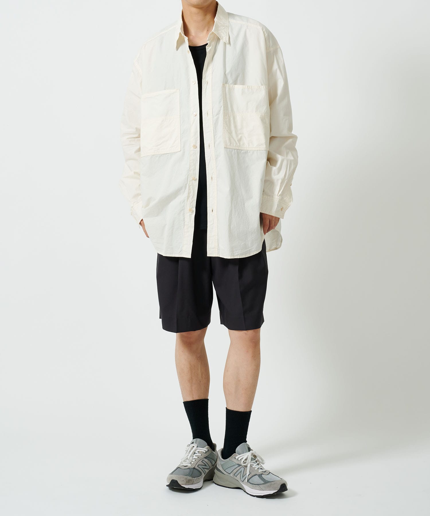 DOUBLE PLEATED CLASSIC WIDE SHORTS MARKAWARE/marka