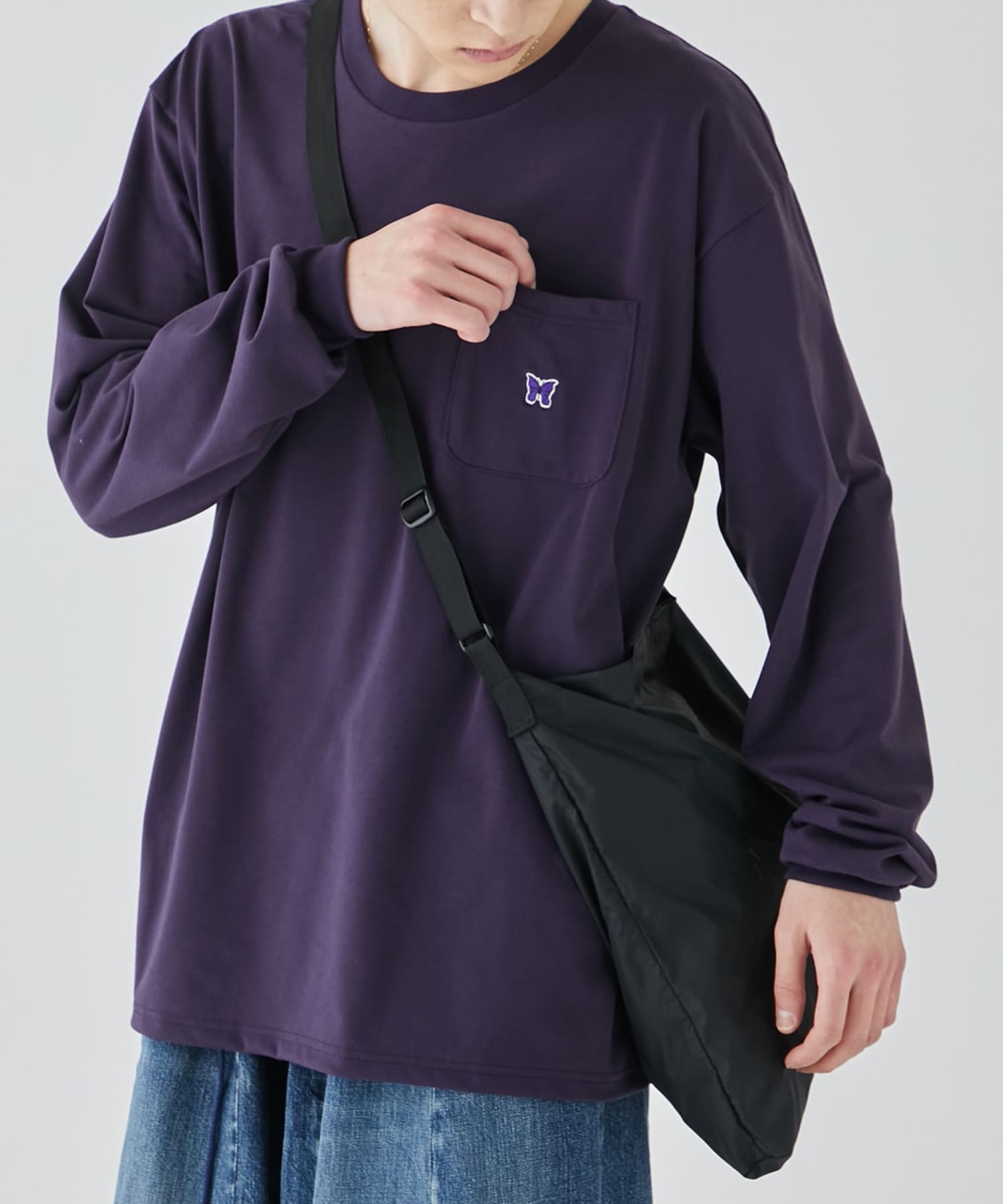 〈別注〉Nylon Shoulder Bag NEEDLES