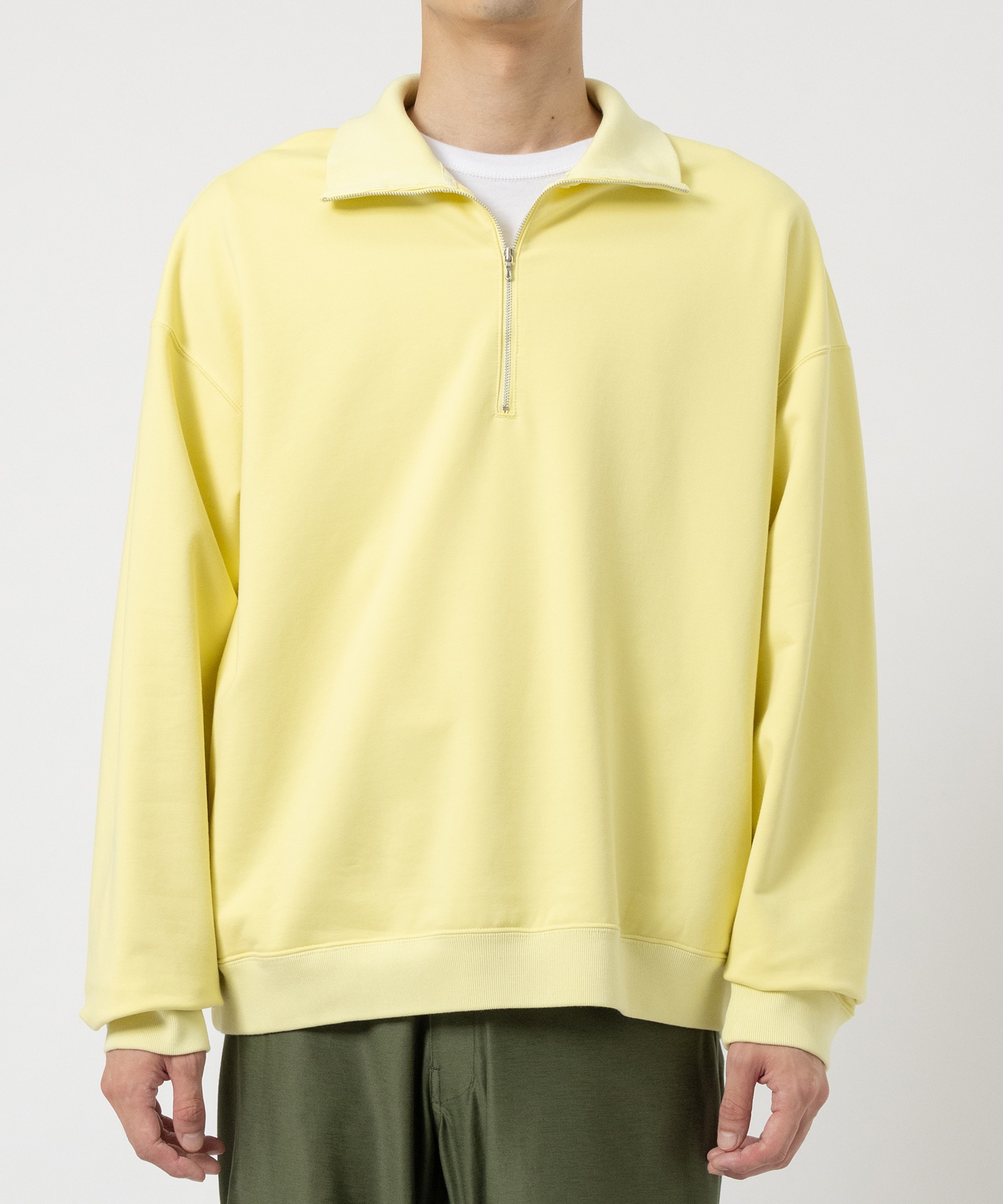 36G Super Fine Gauge Half Zip Pullover KANEMASA PHIL.