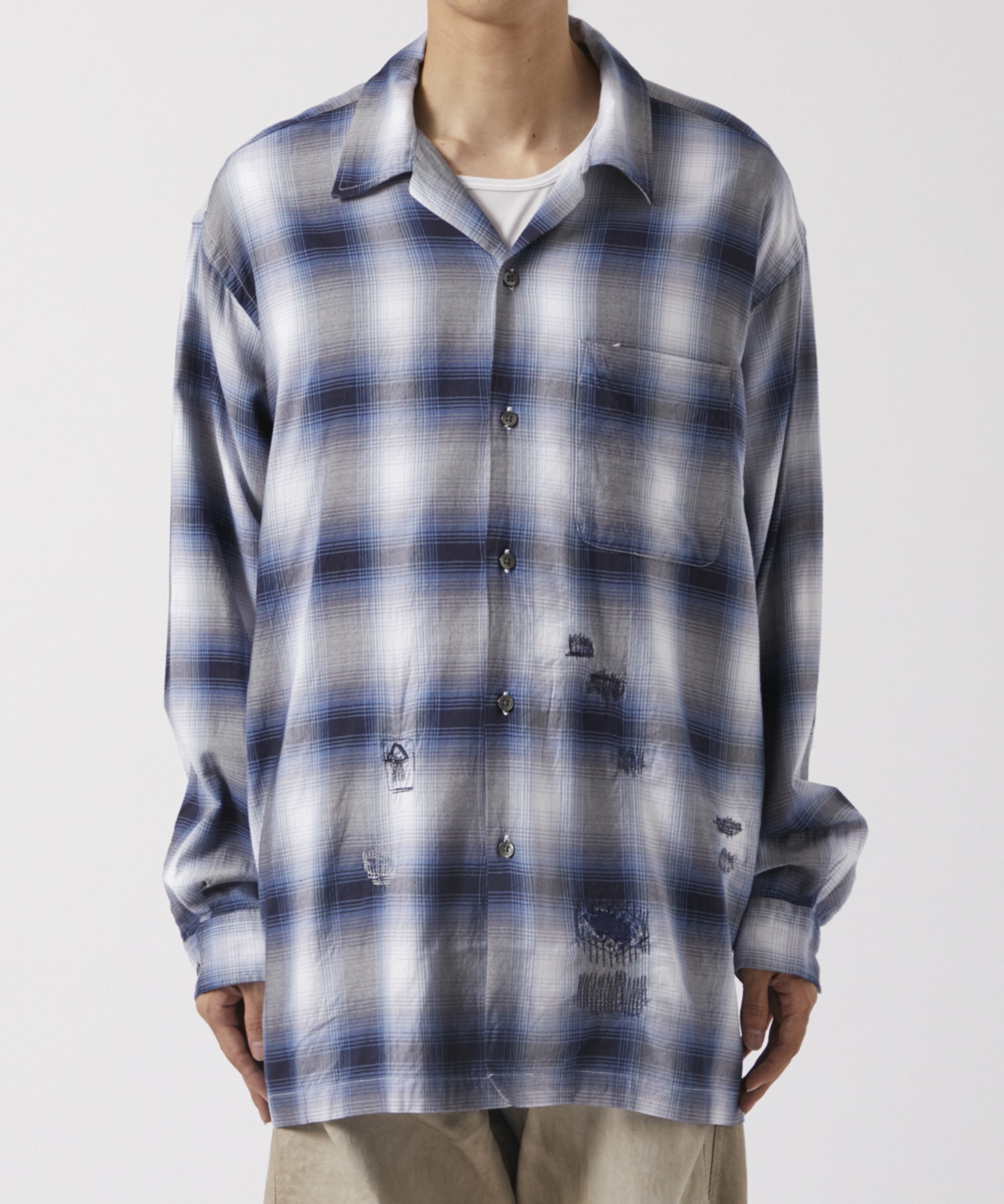 RAYON CHECK SHIRTS REPAIRED BOWWOW