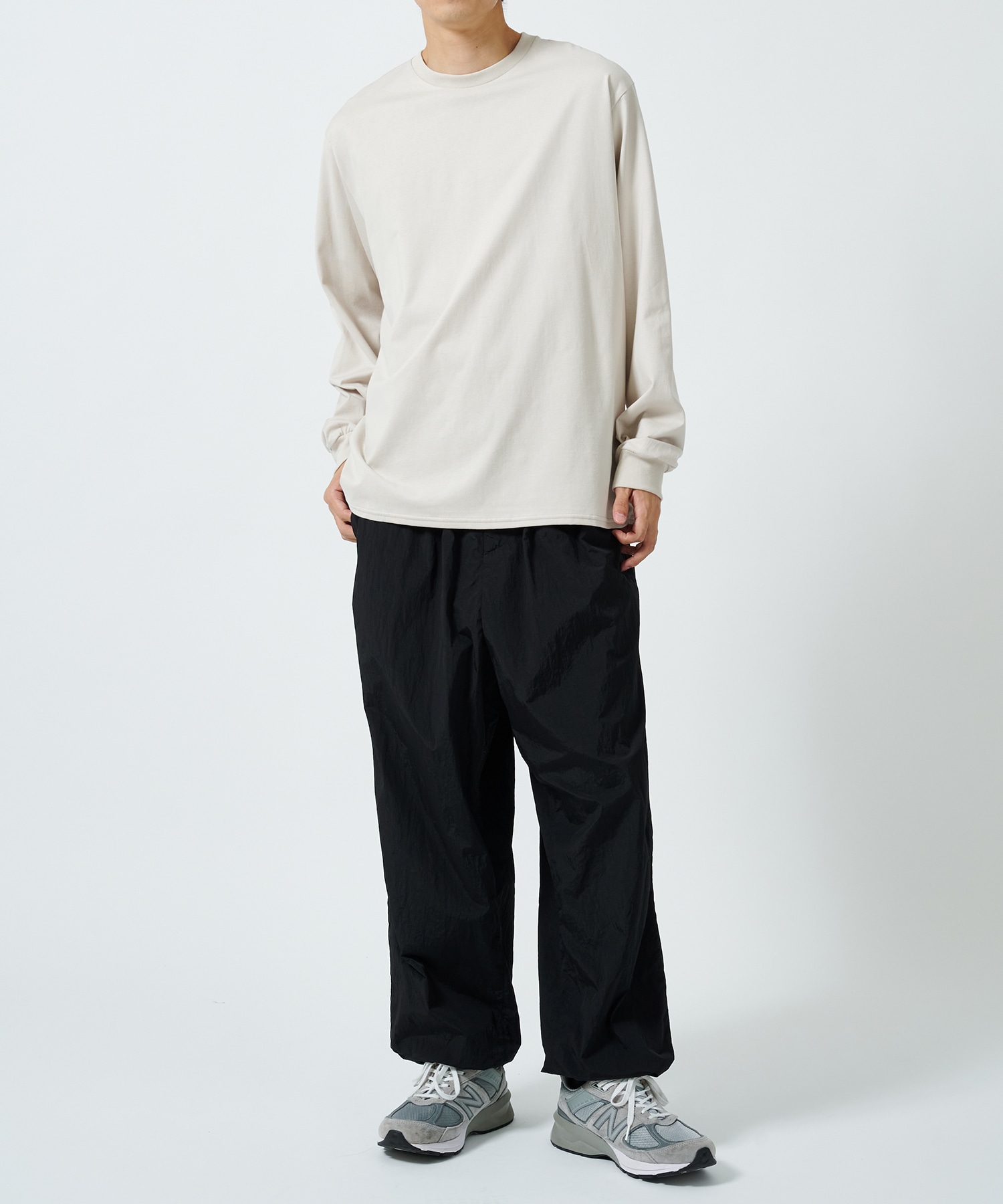 CREW NECK TEE L/S MARKAWARE/marka