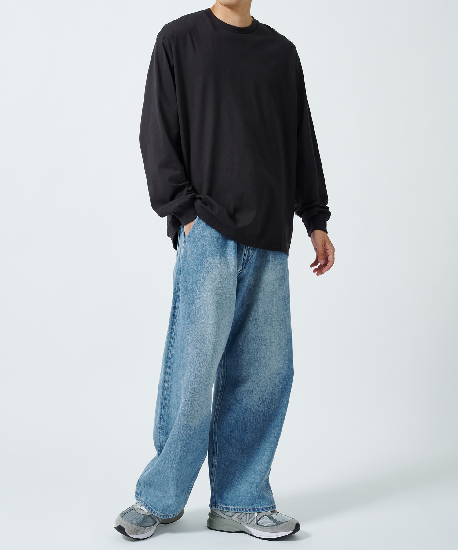 CREW NECK TEE L/S MARKAWARE/marka