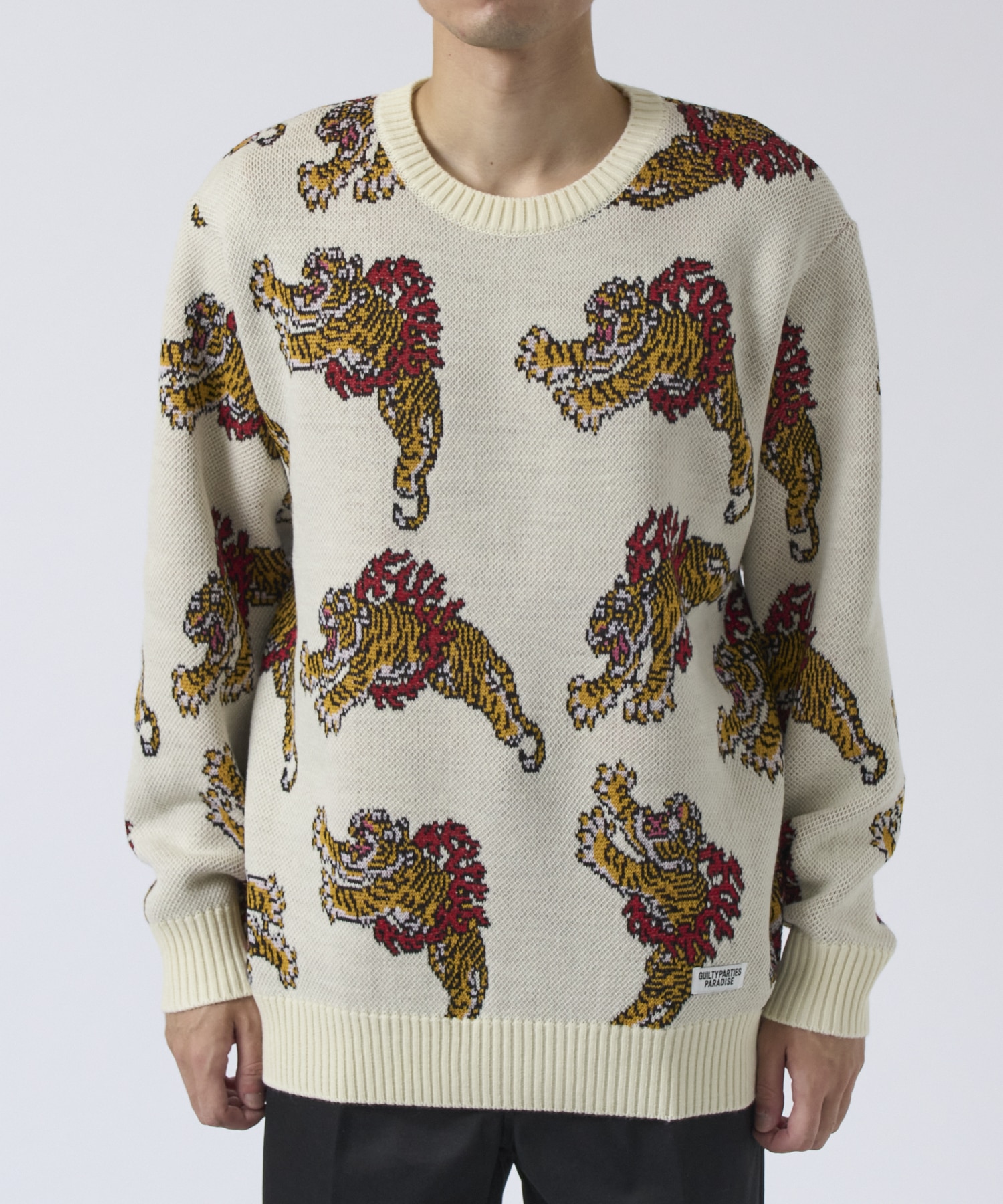 TIM LEHI/CREW NECK SWEATER WACKO MARIA