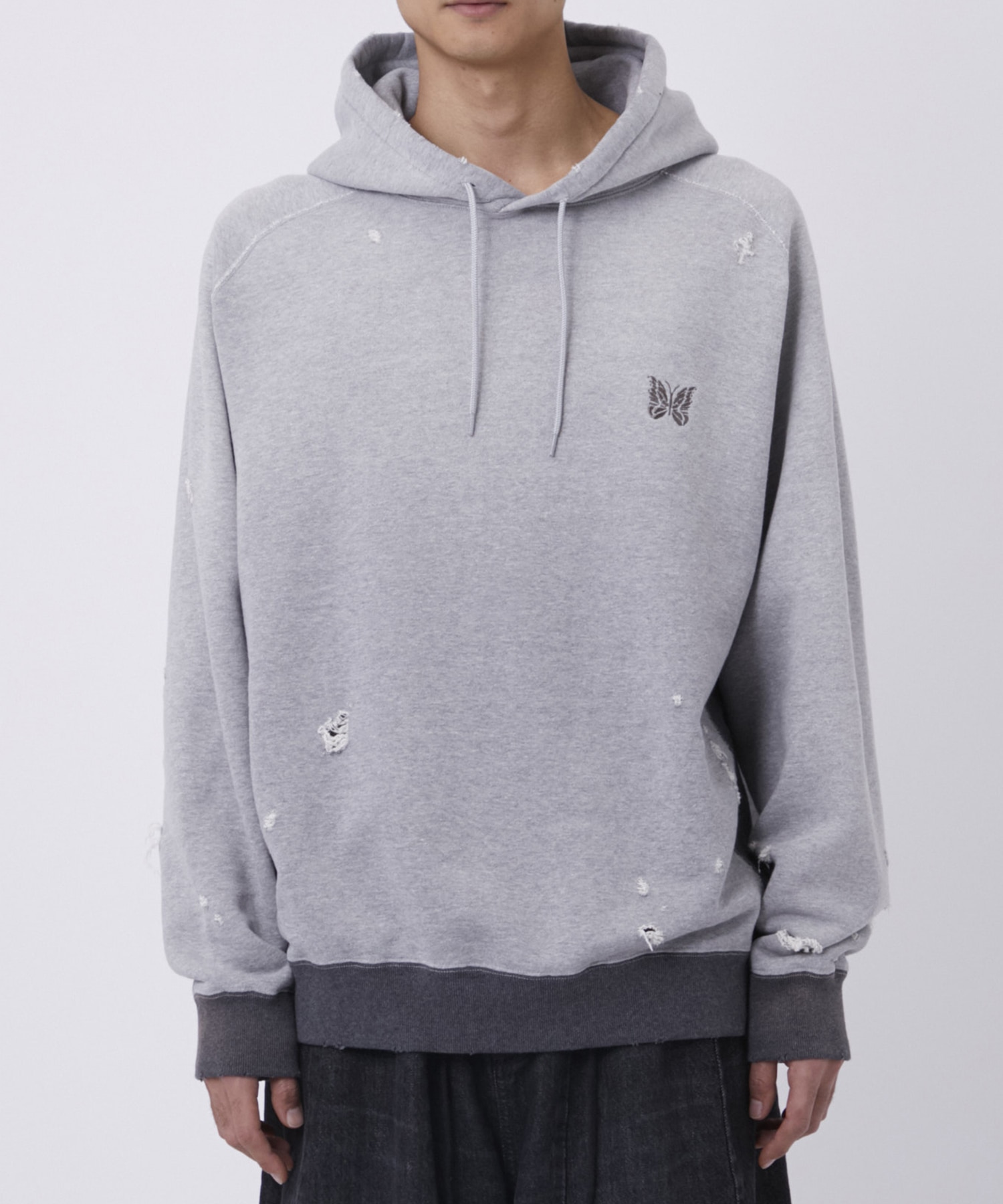 〈別注〉2-Tone Sweat Hoodie NEEDLES